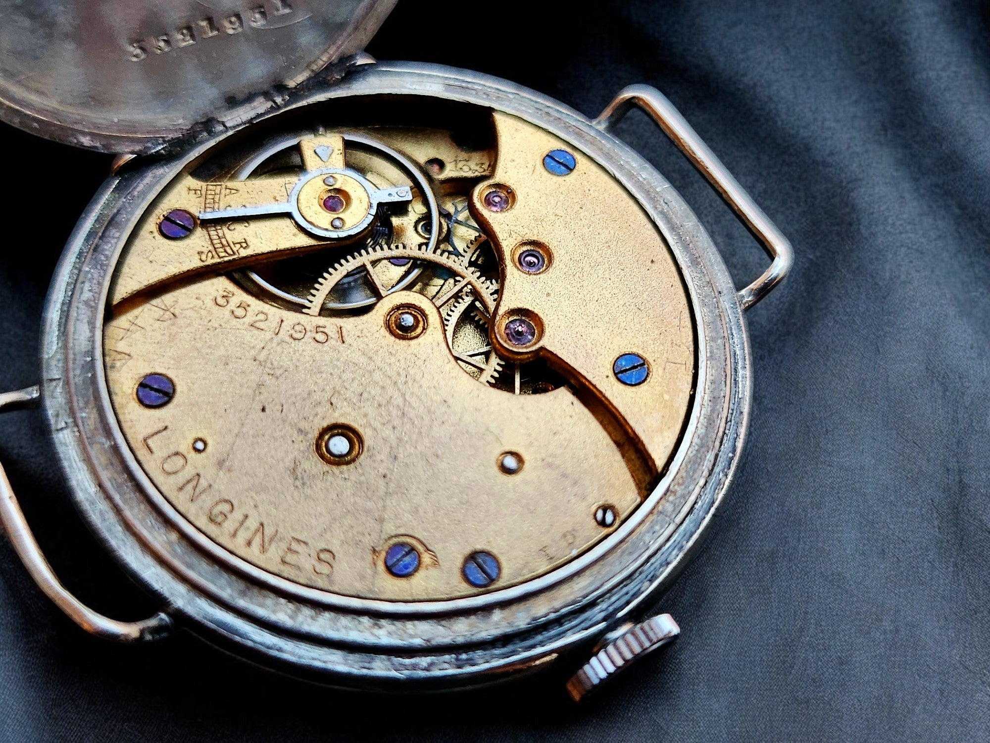 Longines centenário primeira Guerra mundial Trench Watch from World War I Porcelana