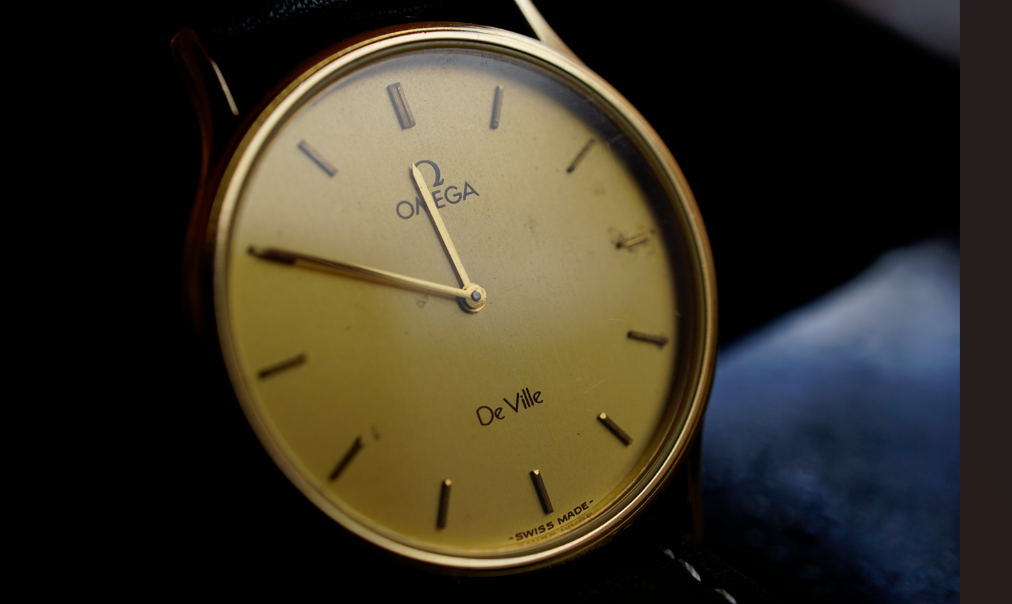 Omega De Ville Quartz 1365 – A Essência da Elegância dos Anos 80
