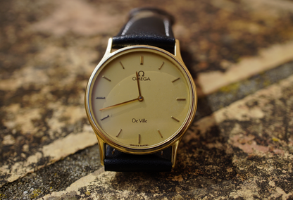Omega De Ville Quartz 1365 – A Essência da Elegância dos Anos 80