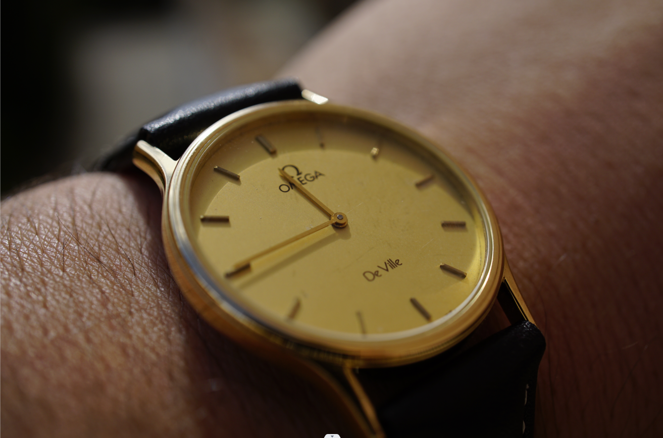 Omega De Ville Quartz 1365 – A Essência da Elegância dos Anos 80