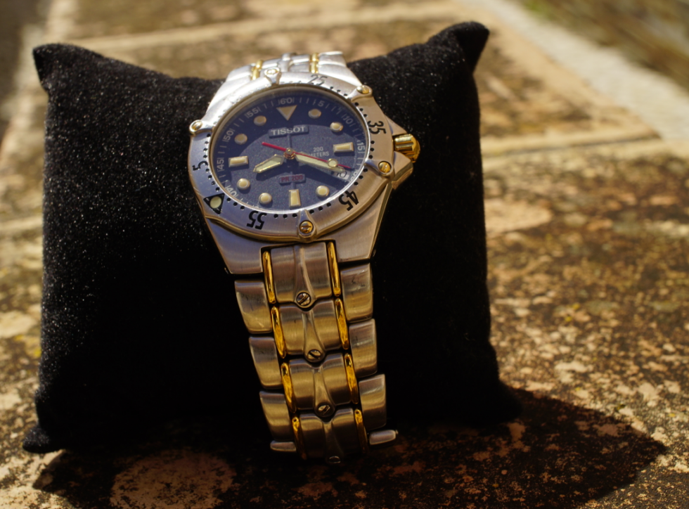Tissot PR 200 – Swiss Elegance with Dual-Tone Bracelet & Sapphire Crystal
