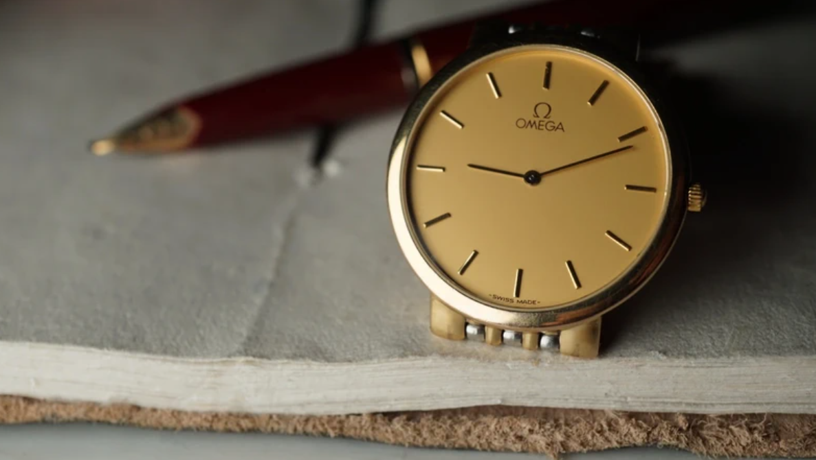 Omega de ville gold and rare vintage steal