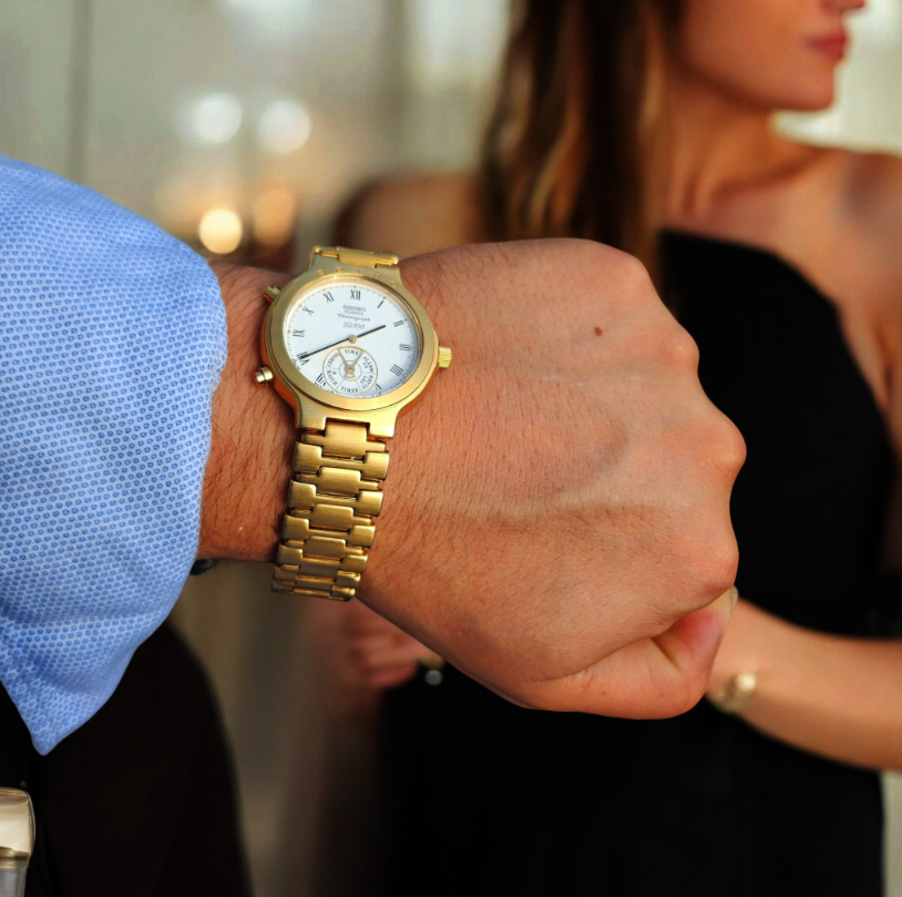 Exclusive Brand New Vintage Seiko SQ  Chronograph – Dancing Hands
