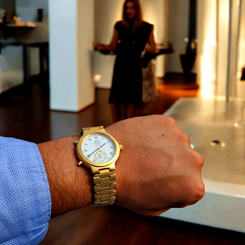 Exclusive Brand New Vintage Seiko SQ  Chronograph – Dancing Hands