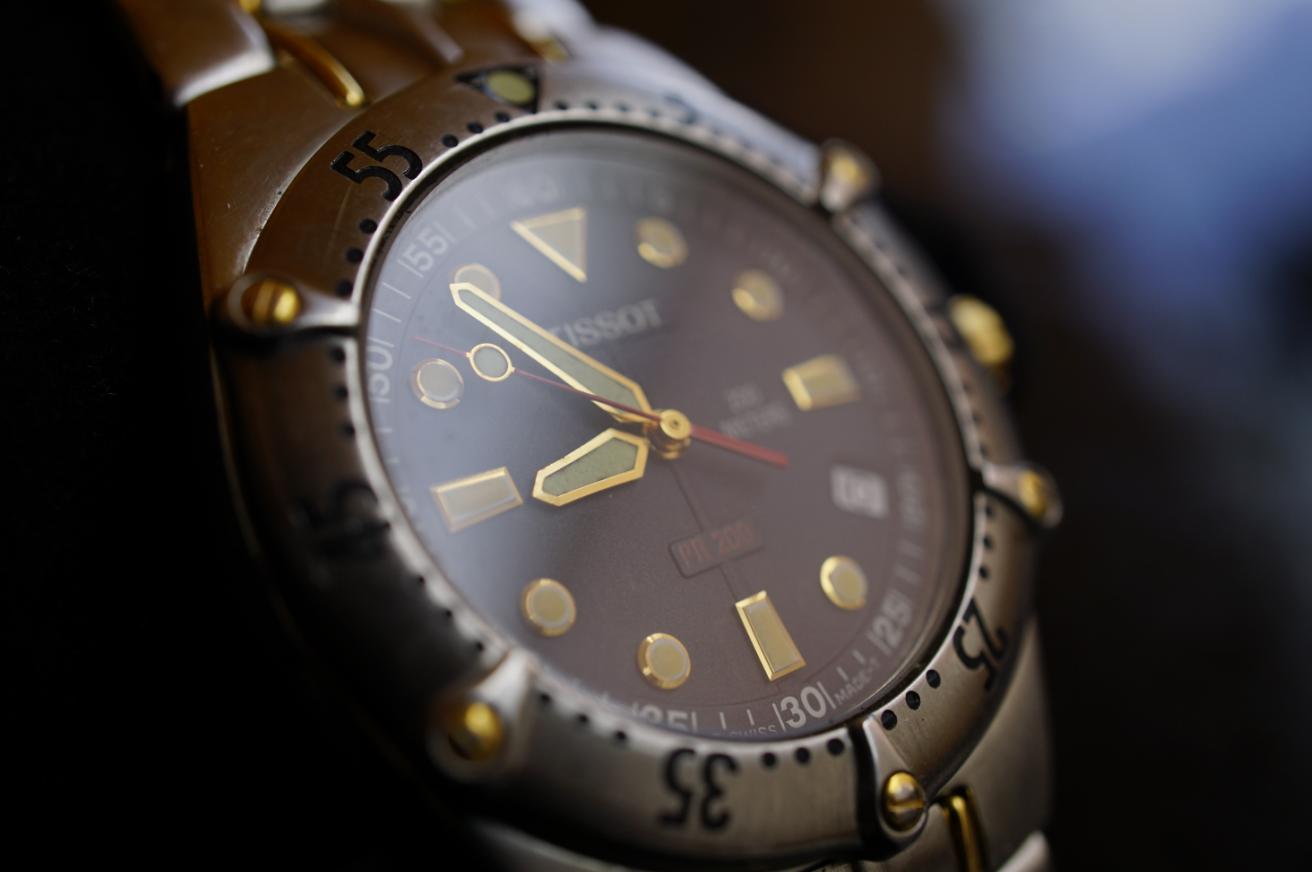 Tissot PR 200 – Swiss Elegance with Dual-Tone Bracelet & Sapphire Crystal