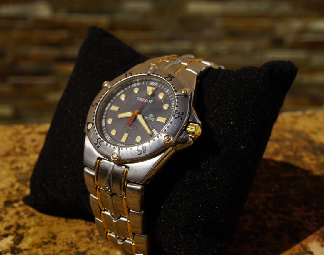Tissot PR 200 – Swiss Elegance with Dual-Tone Bracelet & Sapphire Crystal