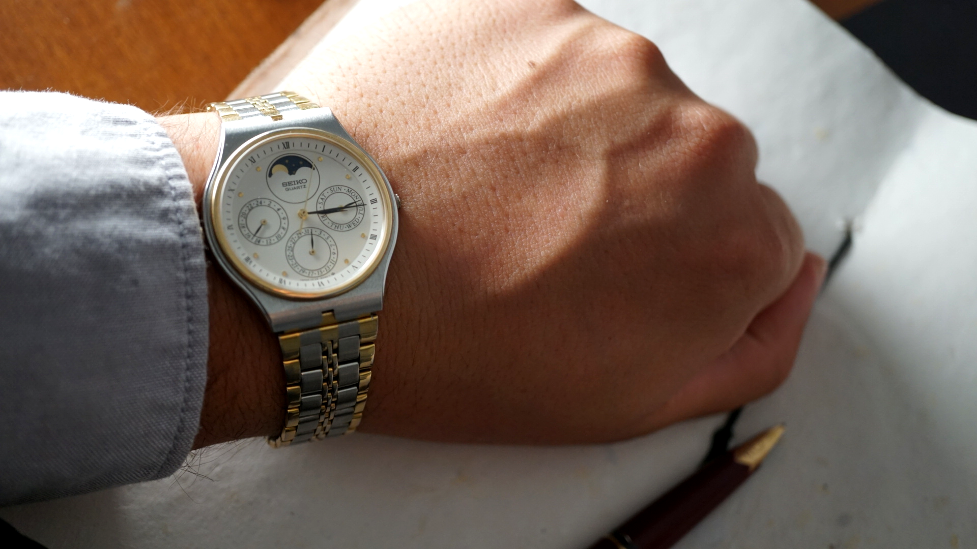 Seiko moonphase classic summer edition 1980