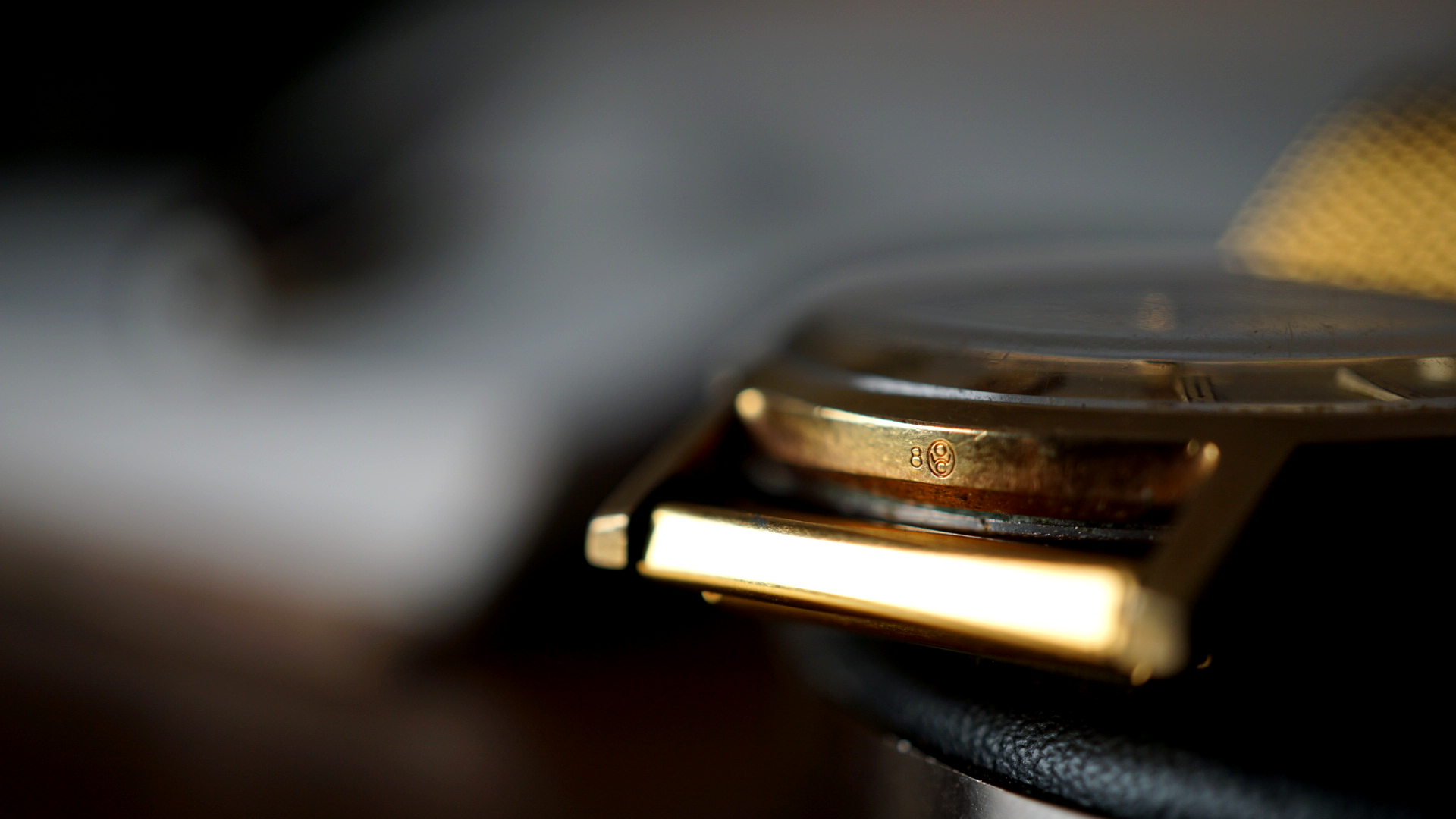 oris goldplated  Vintage Champagne Dial – Relógio Mecânico 17 Jewels