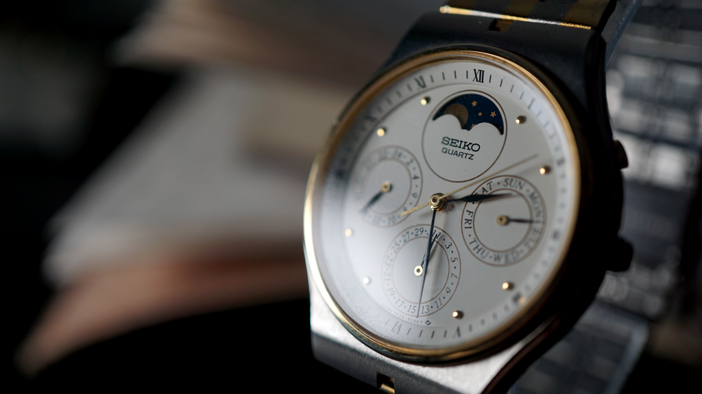 Seiko moonphase classic summer edition 1980