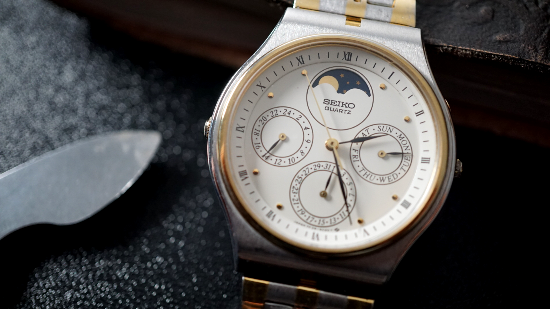 Seiko moonphase classic summer edition 1980