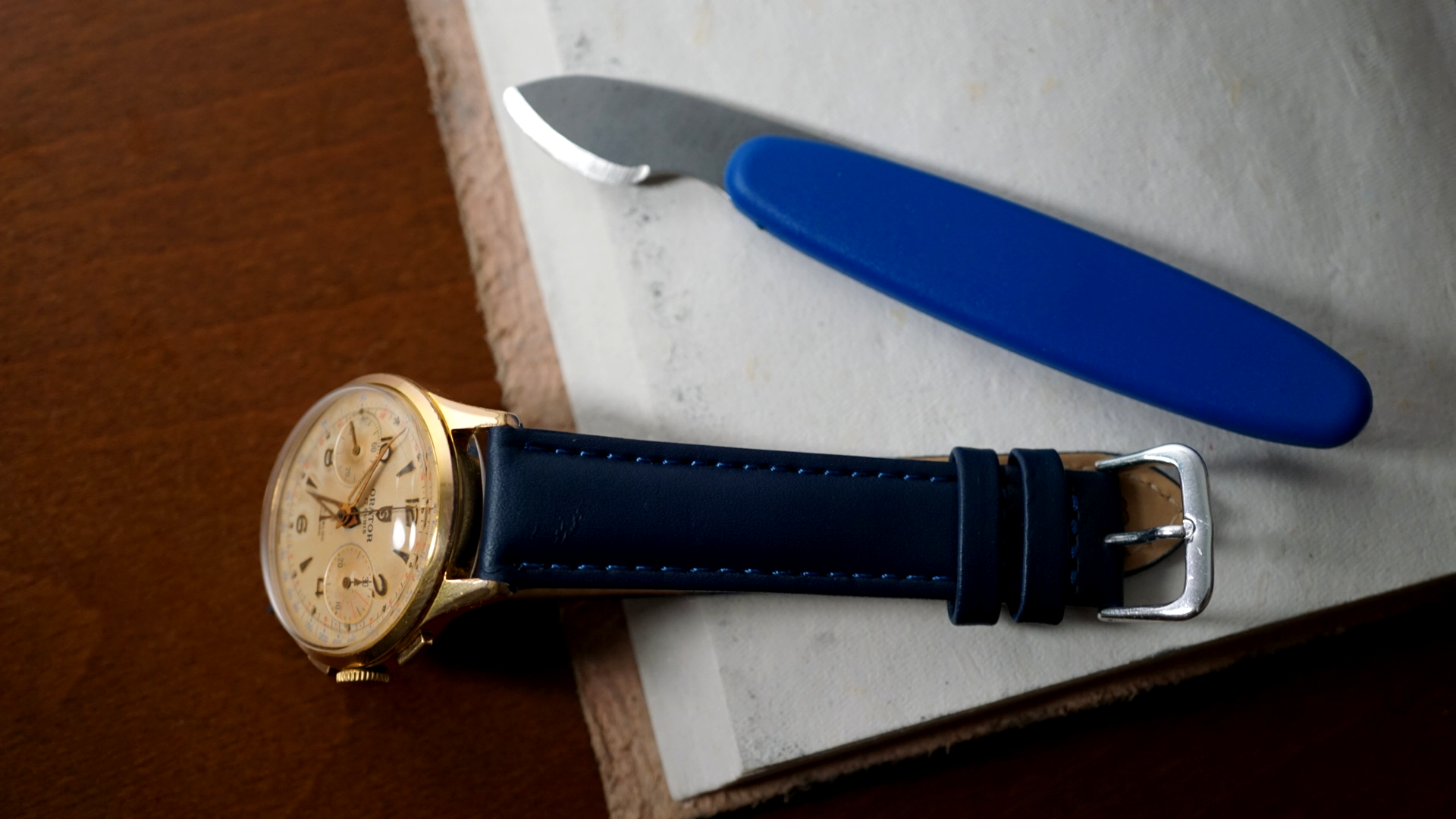 Orator chronograph champagne Tropical Gentlemen