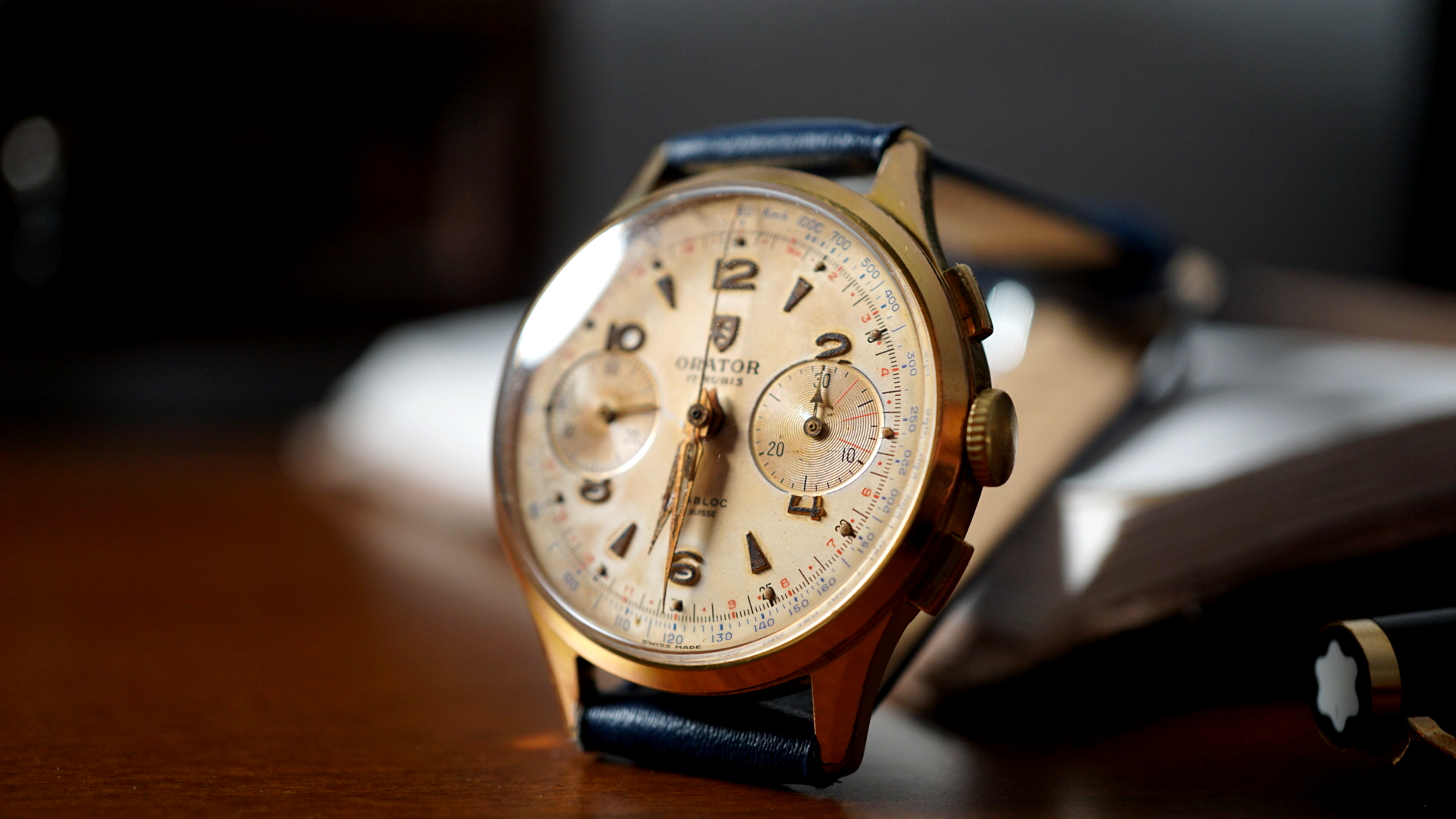 Orator chronograph champagne Tropical Gentlemen