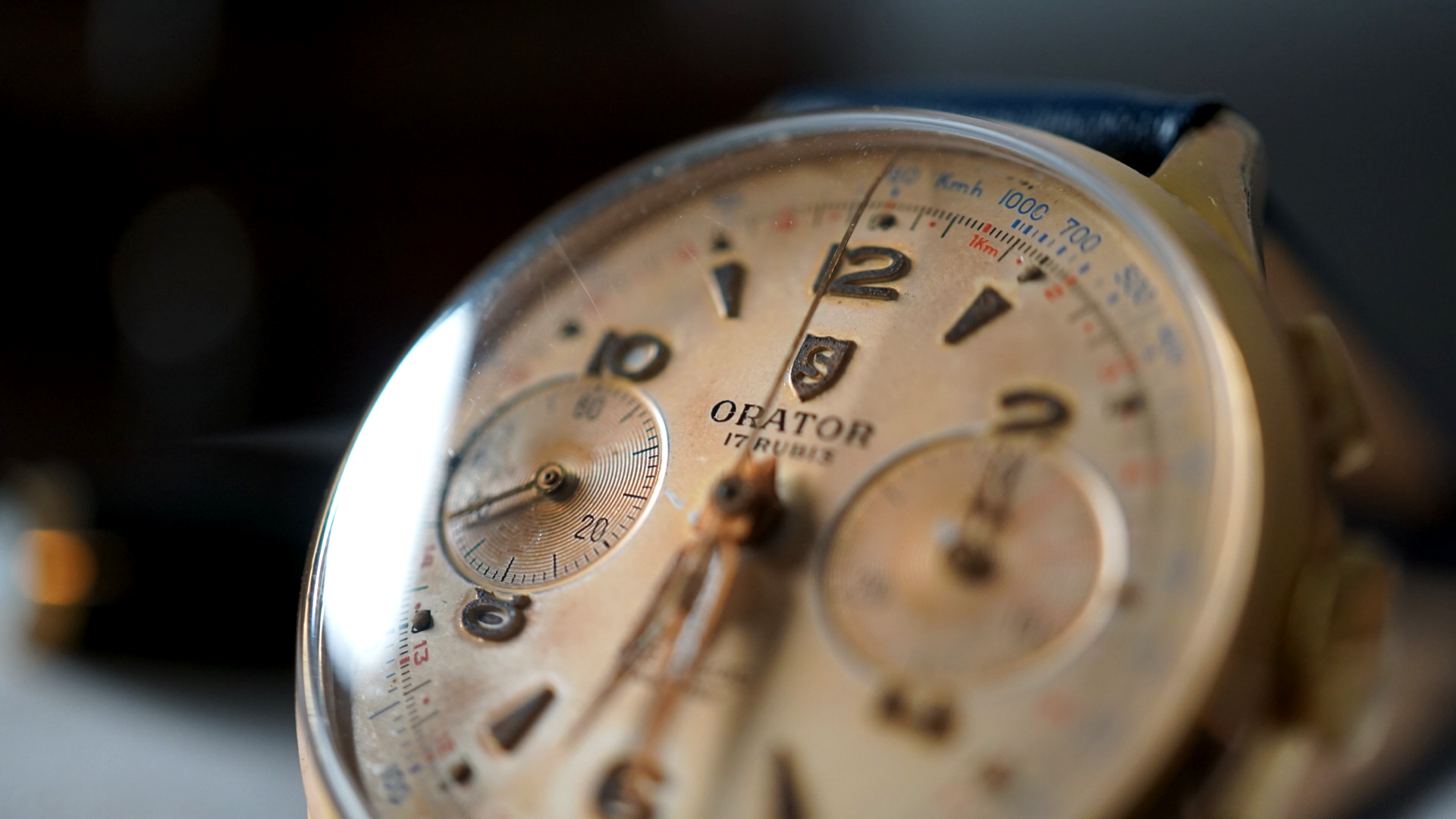 Orator chronograph champagne Tropical Gentlemen