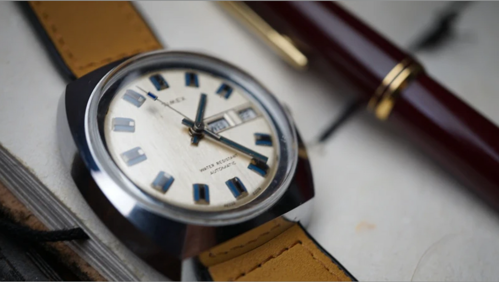 Timex Automatic Vintage 1970s – Made in Portugal Case Fama Elegance