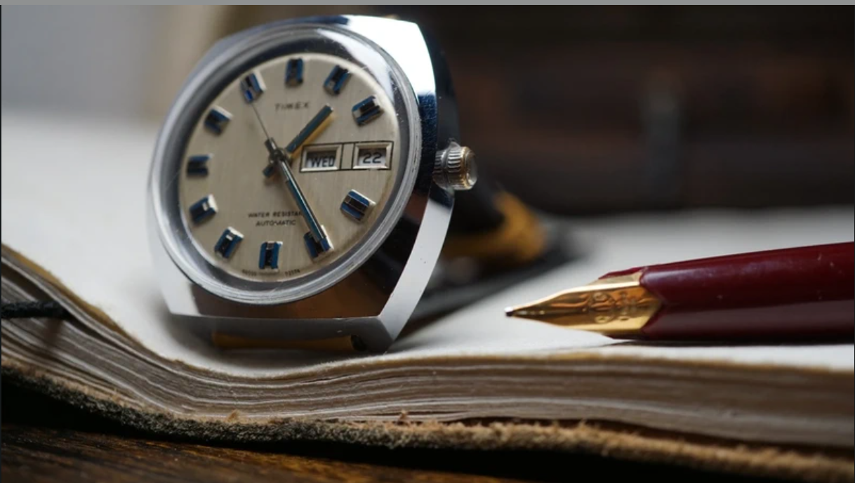 Timex Automatic Vintage 1970s – Made in Portugal Case Fama Elegance