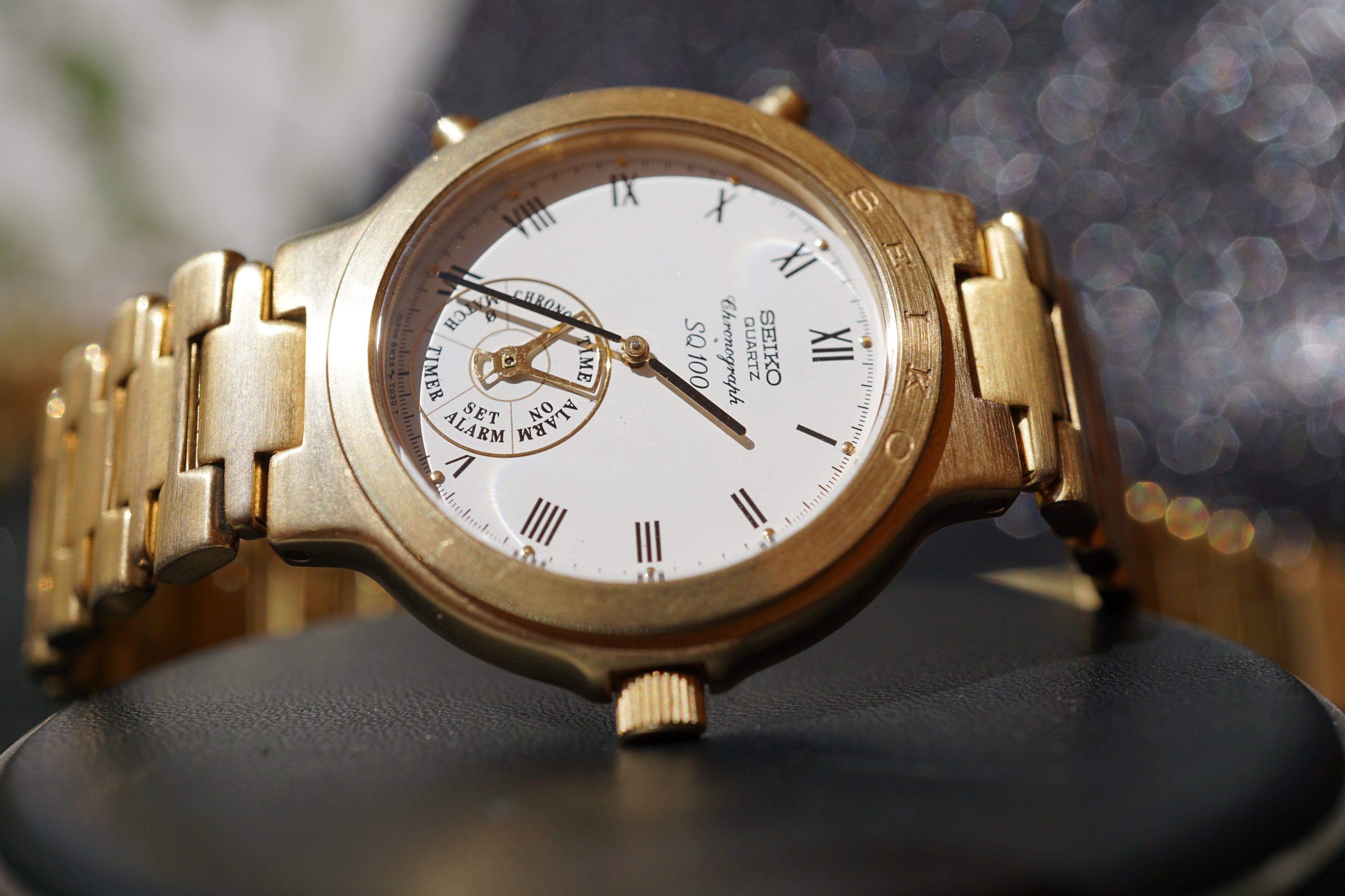 Exclusive Brand New Vintage Seiko SQ  Chronograph – Dancing Hands