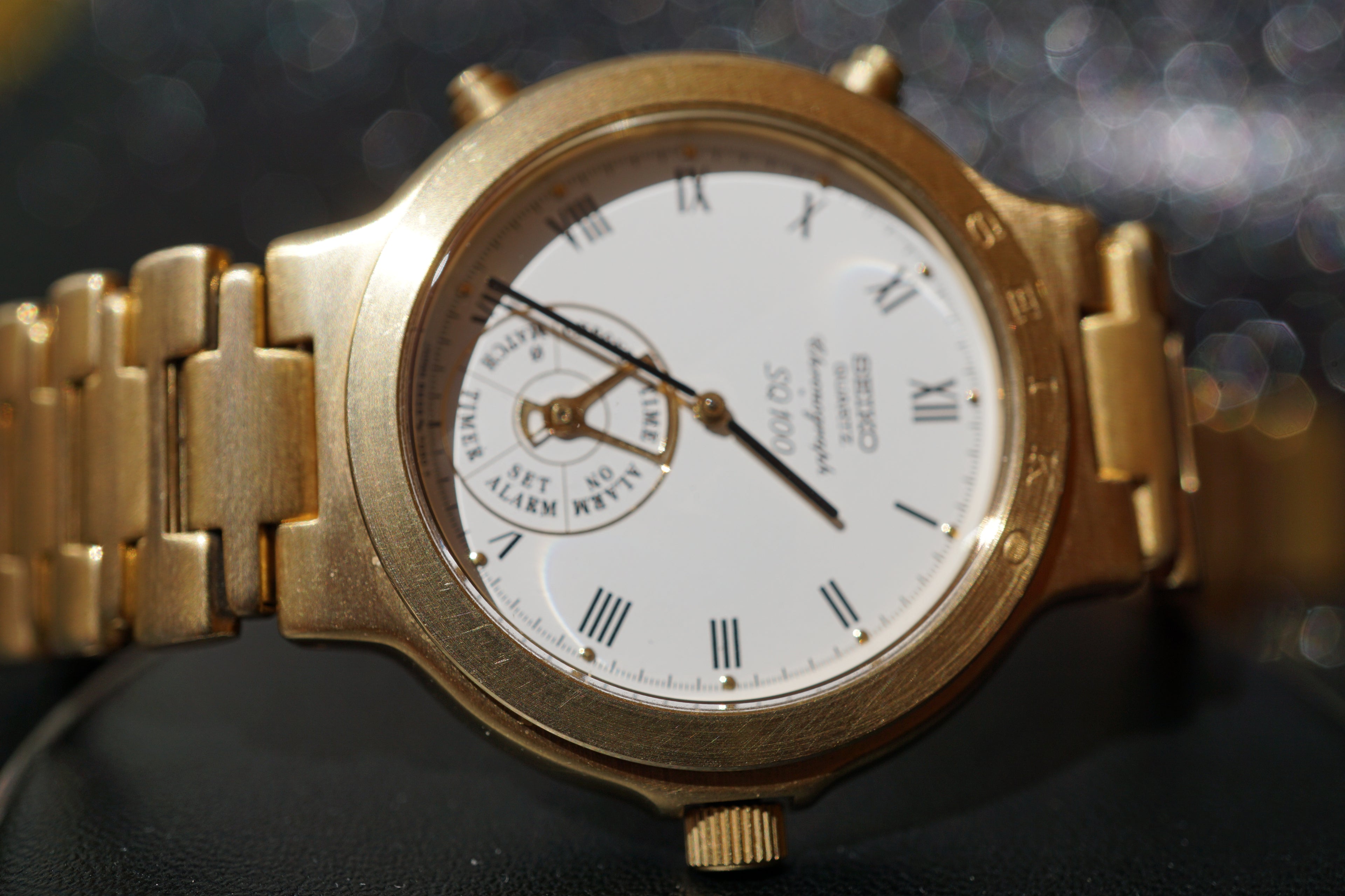 Exclusive Brand New Vintage Seiko SQ  Chronograph – Dancing Hands