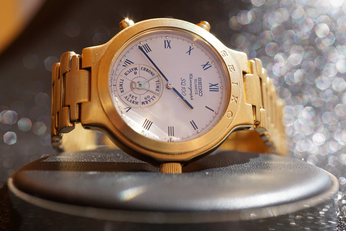 Exclusive Brand New Vintage Seiko SQ Chronograph – Dancing Hands 