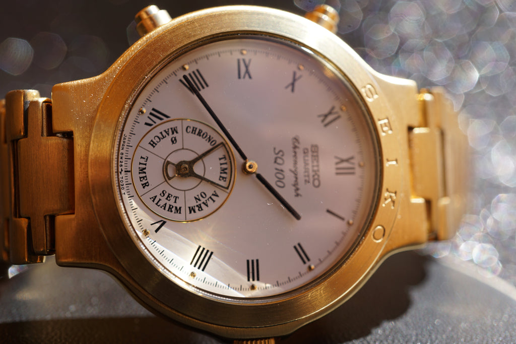Exclusive Brand New Vintage Seiko SQ  Chronograph – Dancing Hands