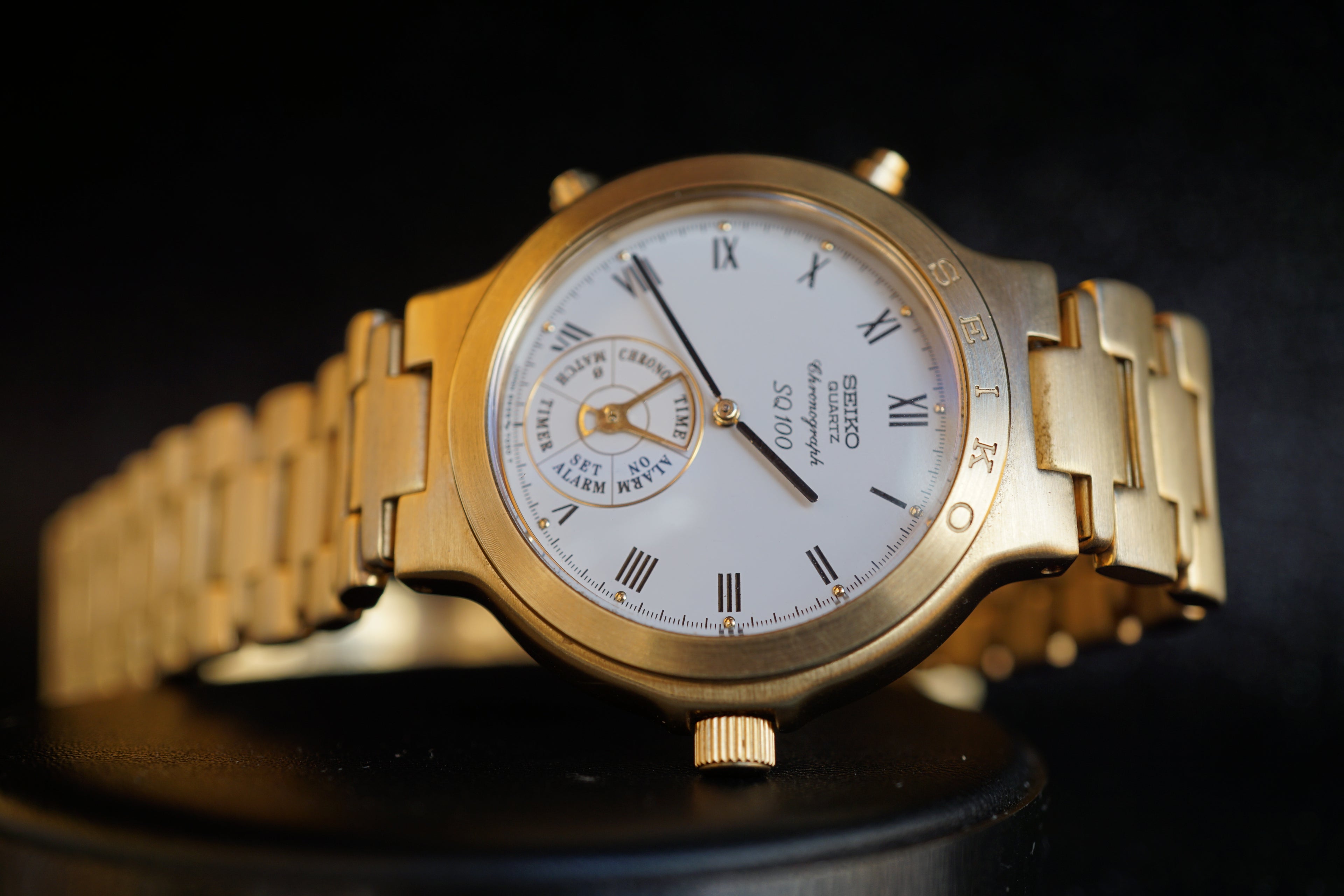 Exclusive Brand New Vintage Seiko SQ  Chronograph – Dancing Hands