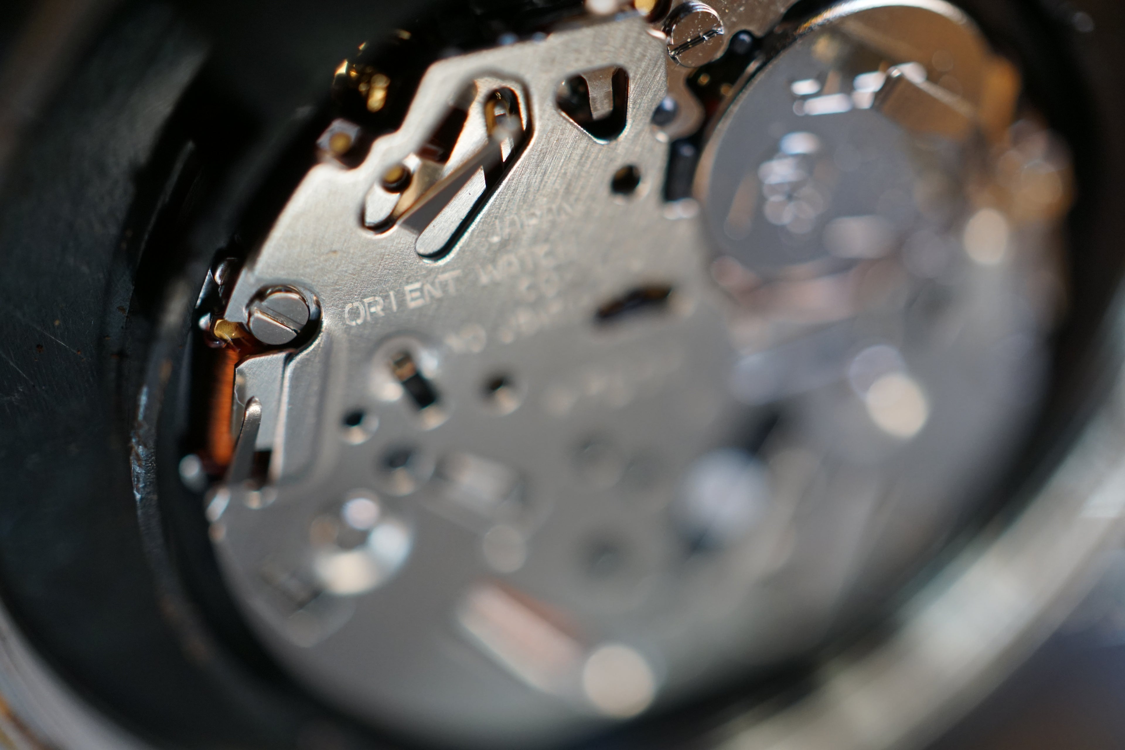 Orient chonograph dual Tone black Summer edition