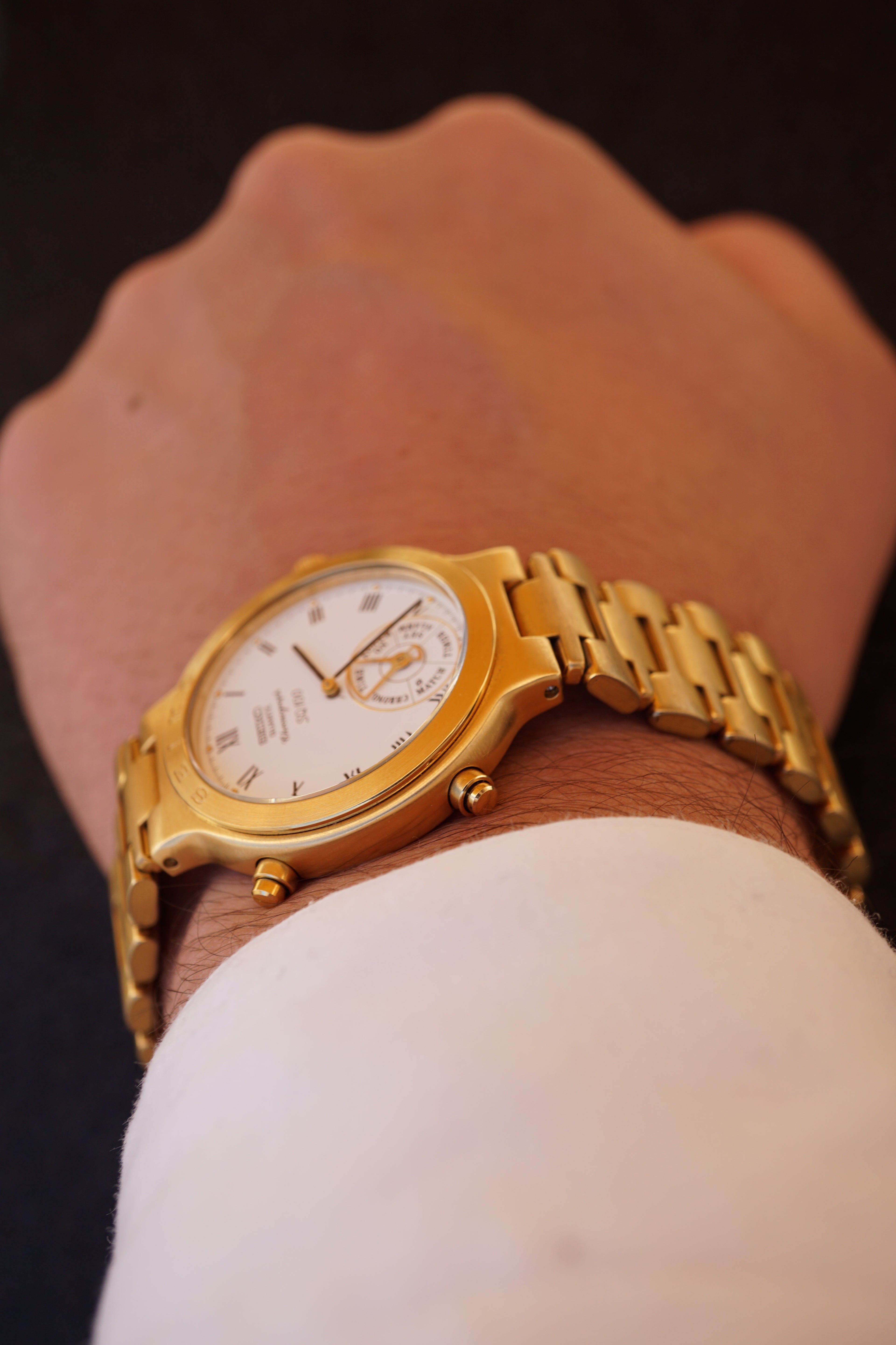 Exclusive Brand New Vintage Seiko SQ  Chronograph – Dancing Hands