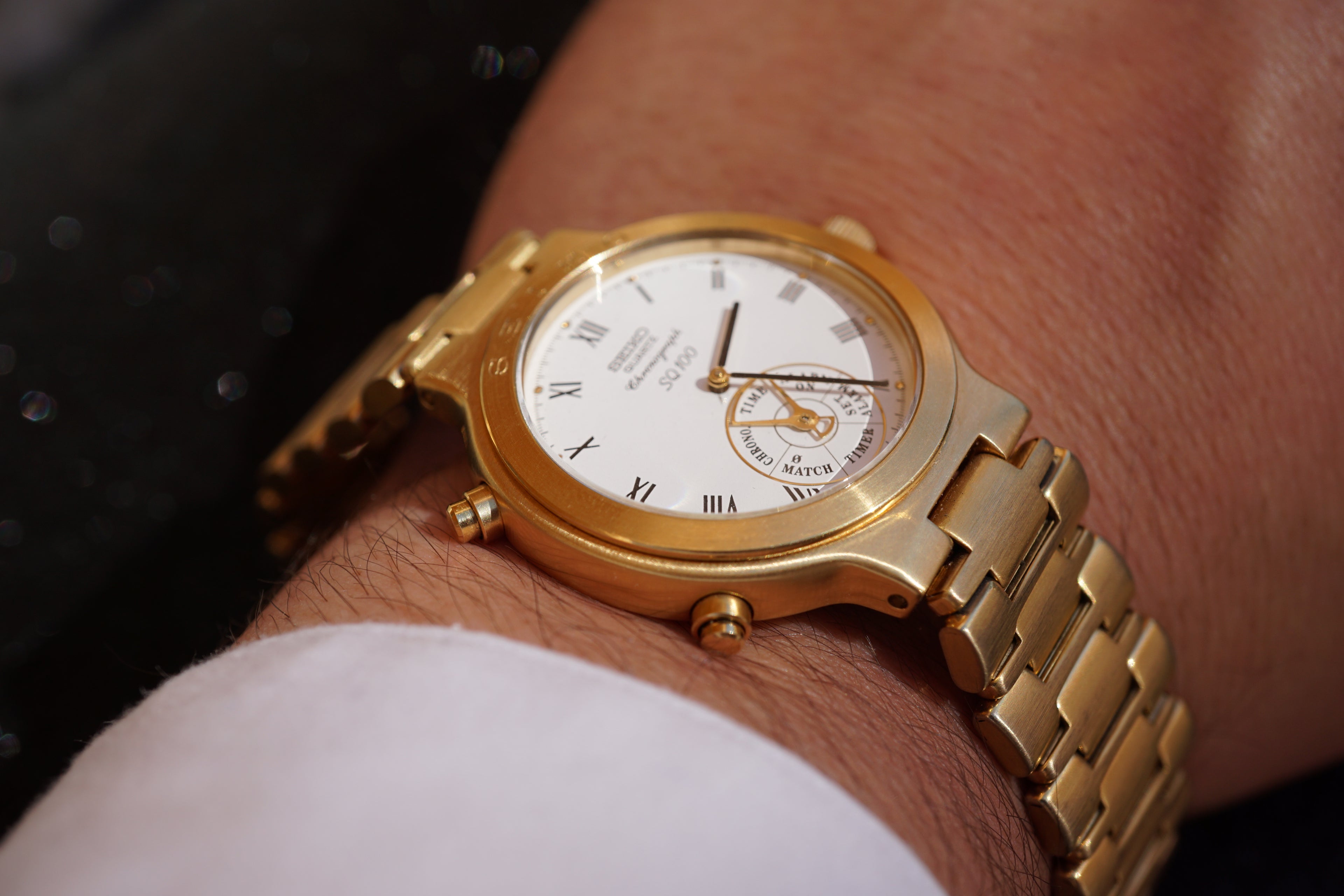 Exclusive Brand New Vintage Seiko SQ  Chronograph – Dancing Hands
