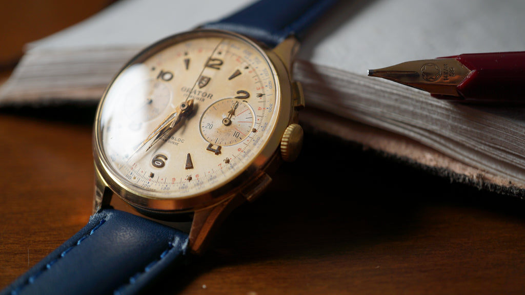 Orator chronograph champagne Tropical Gentlemen