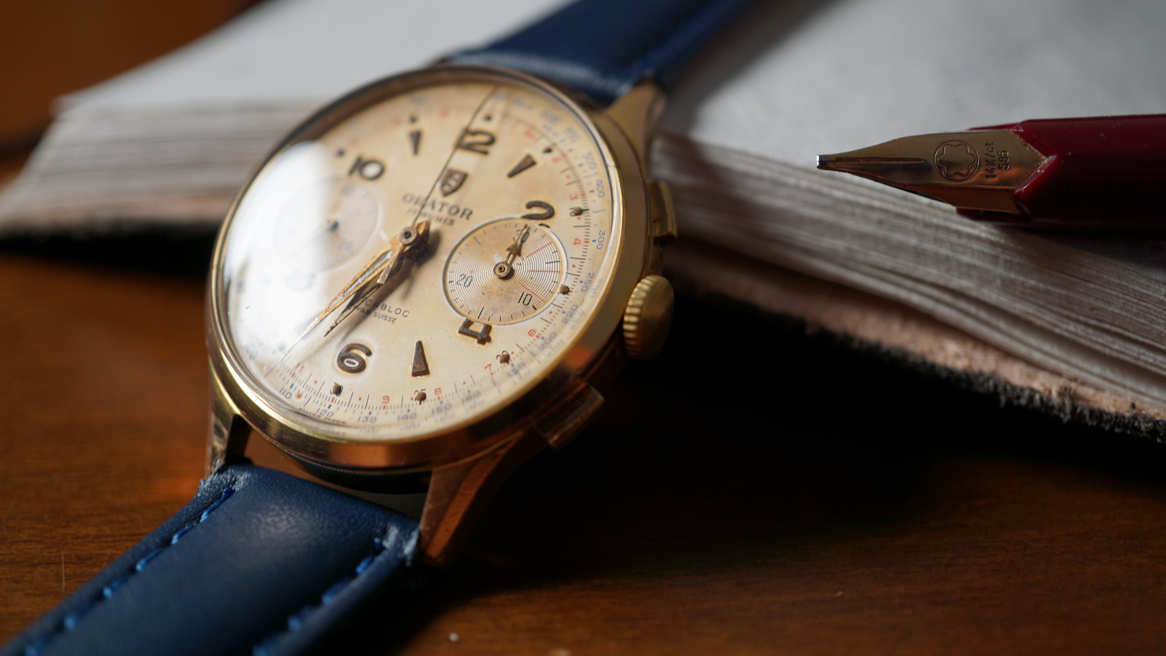Orator chronograph champagne Tropical Gentlemen
