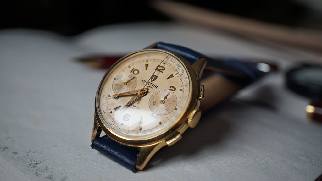 Orator chronograph champagne Tropical Gentlemen