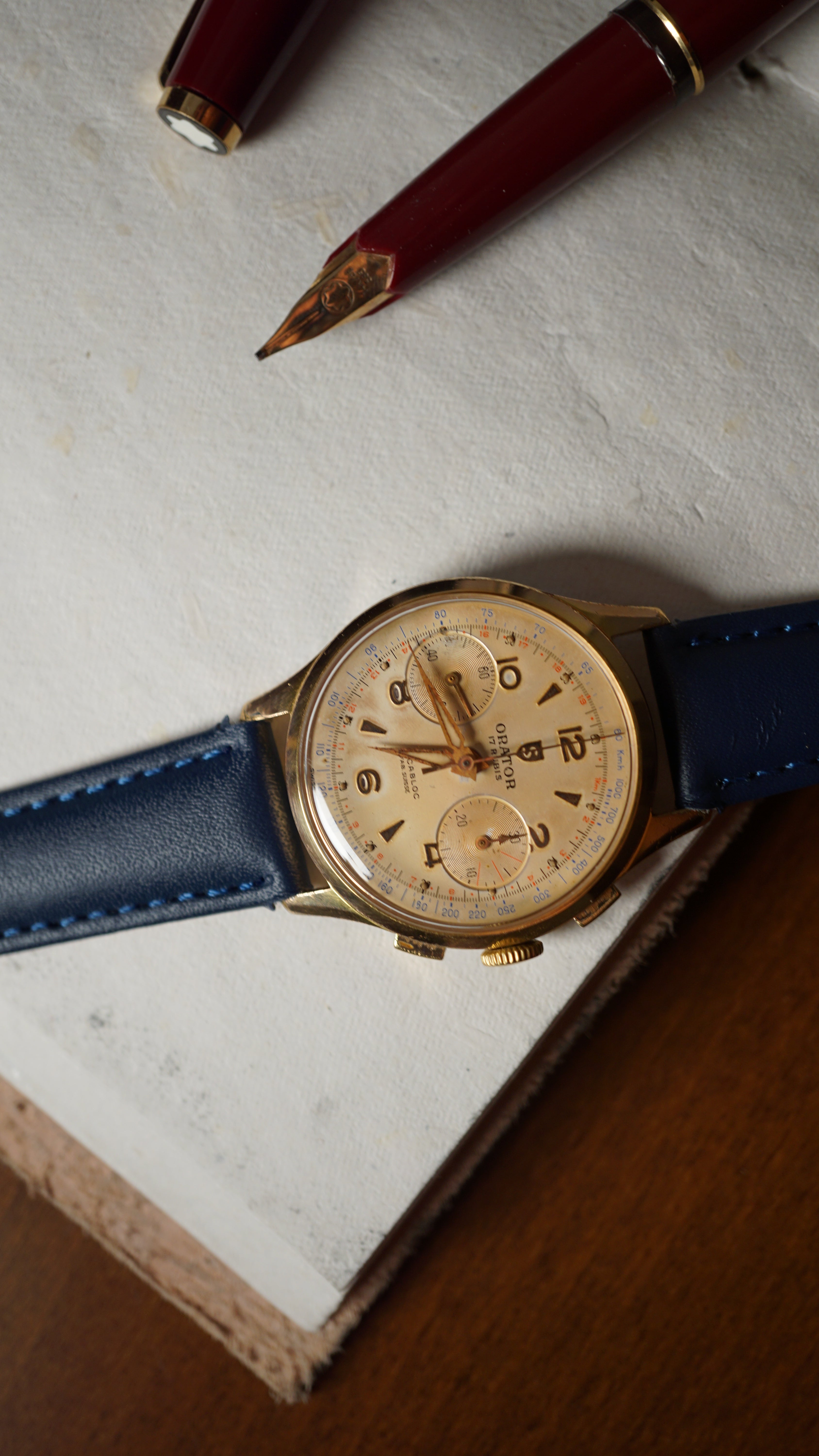 Orator chronograph champagne Tropical Gentlemen