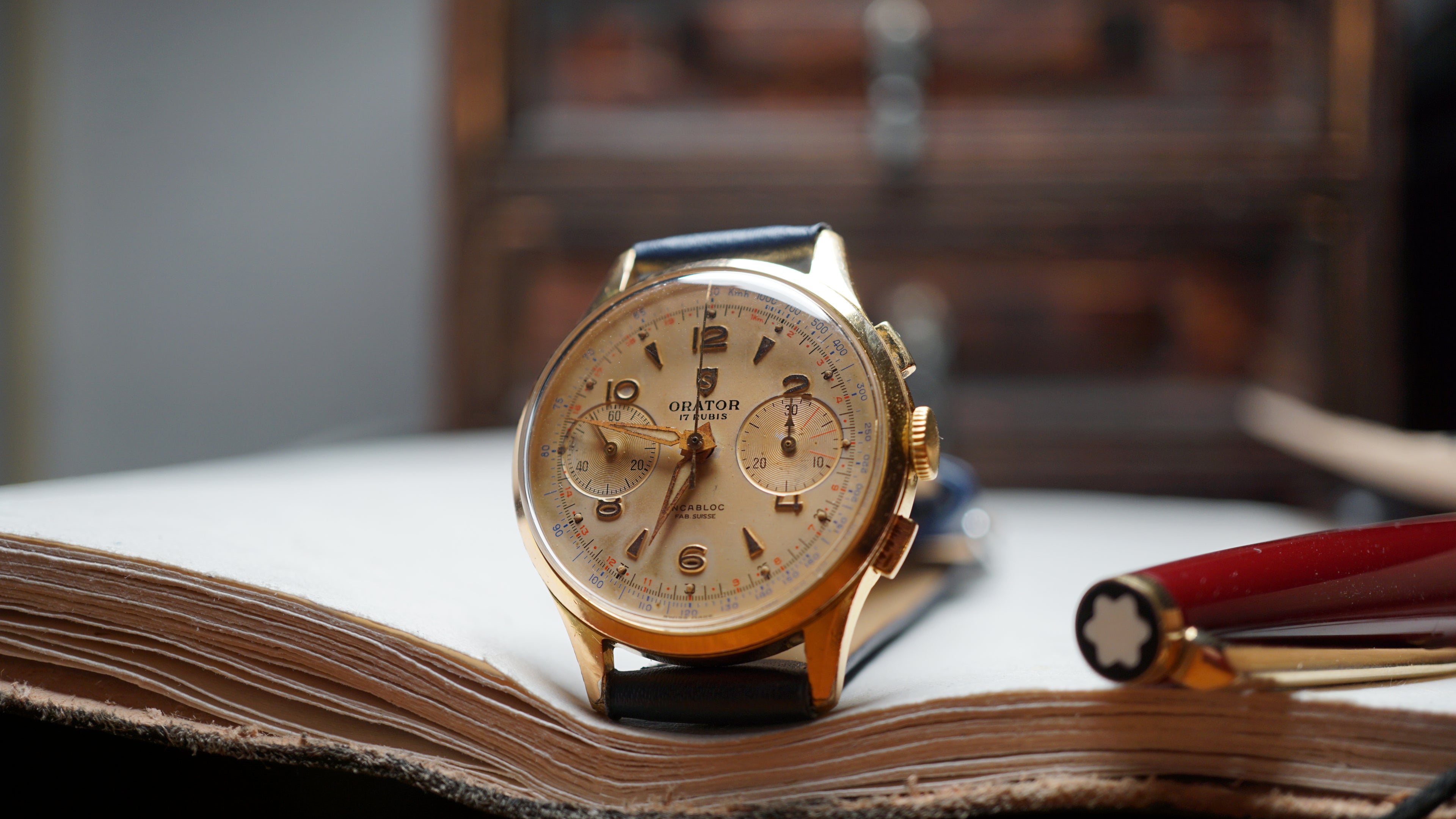 Orator chronograph champagne Tropical Gentlemen