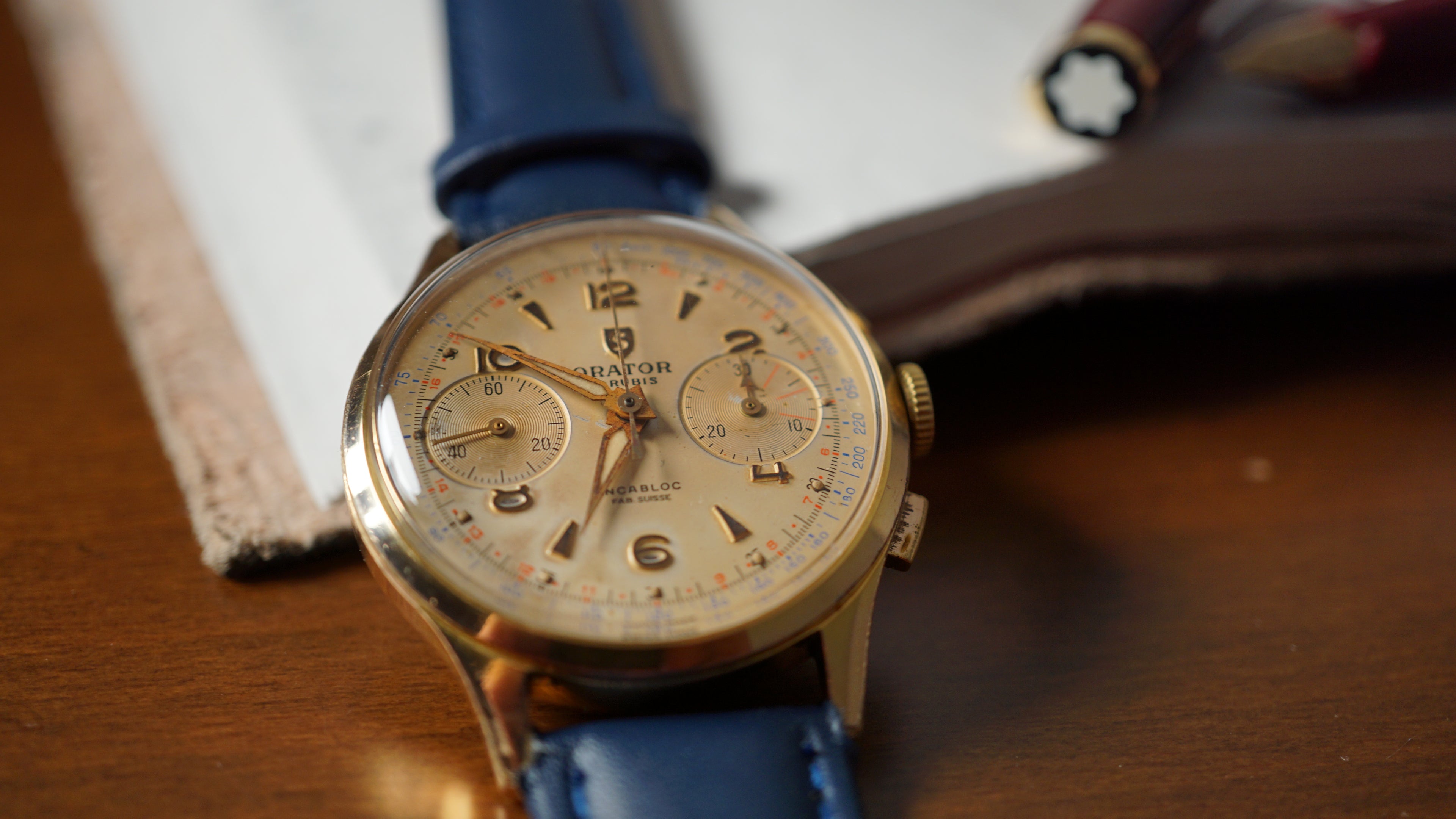 Orator chronograph champagne Tropical Gentlemen