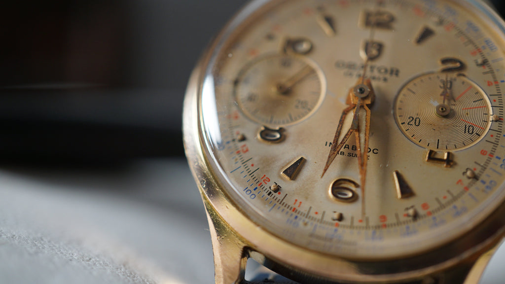 Orator chronograph champagne Tropical Gentlemen
