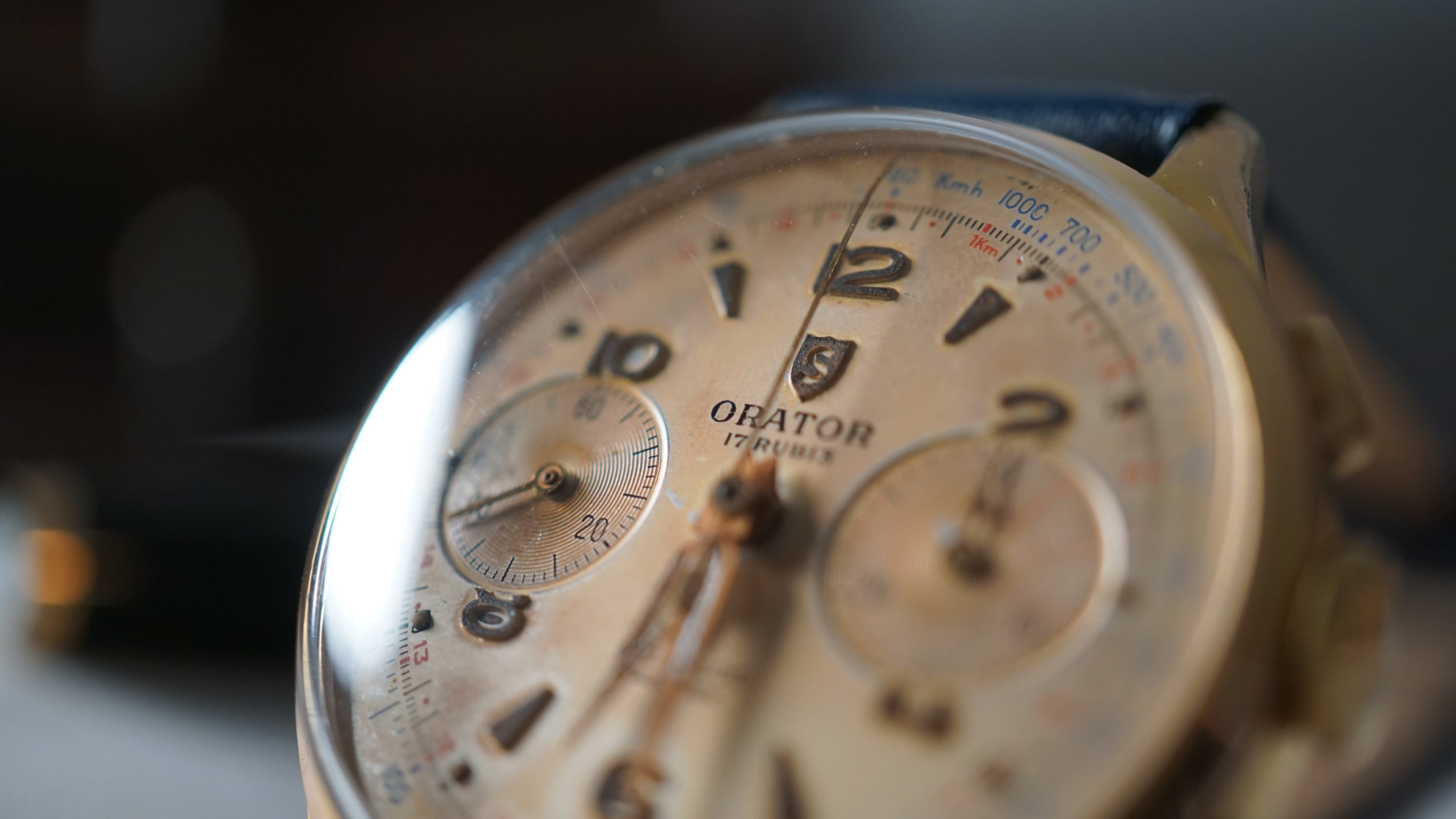 Orator chronograph champagne Tropical Gentlemen