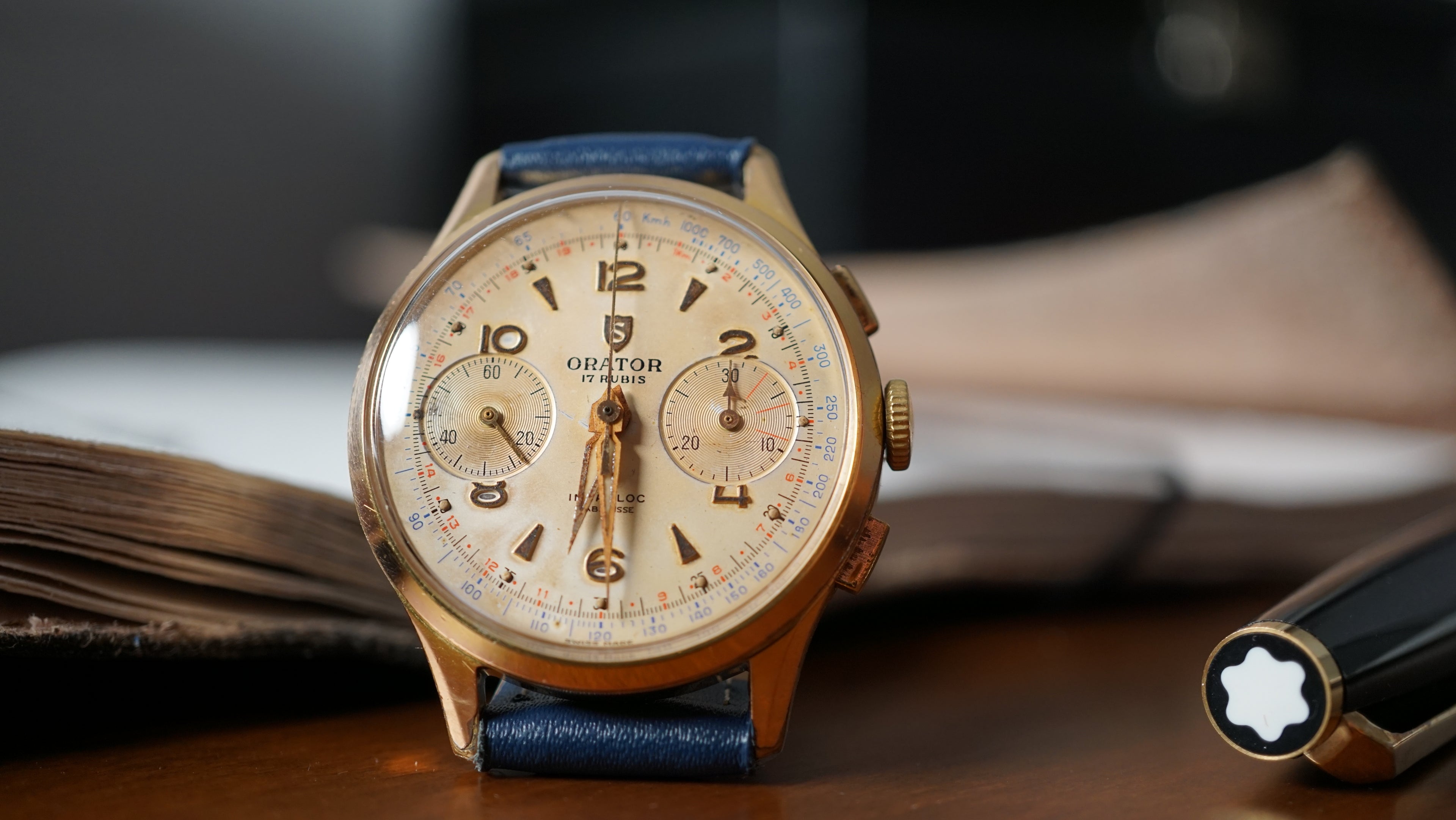 Orator chronograph champagne Tropical Gentlemen