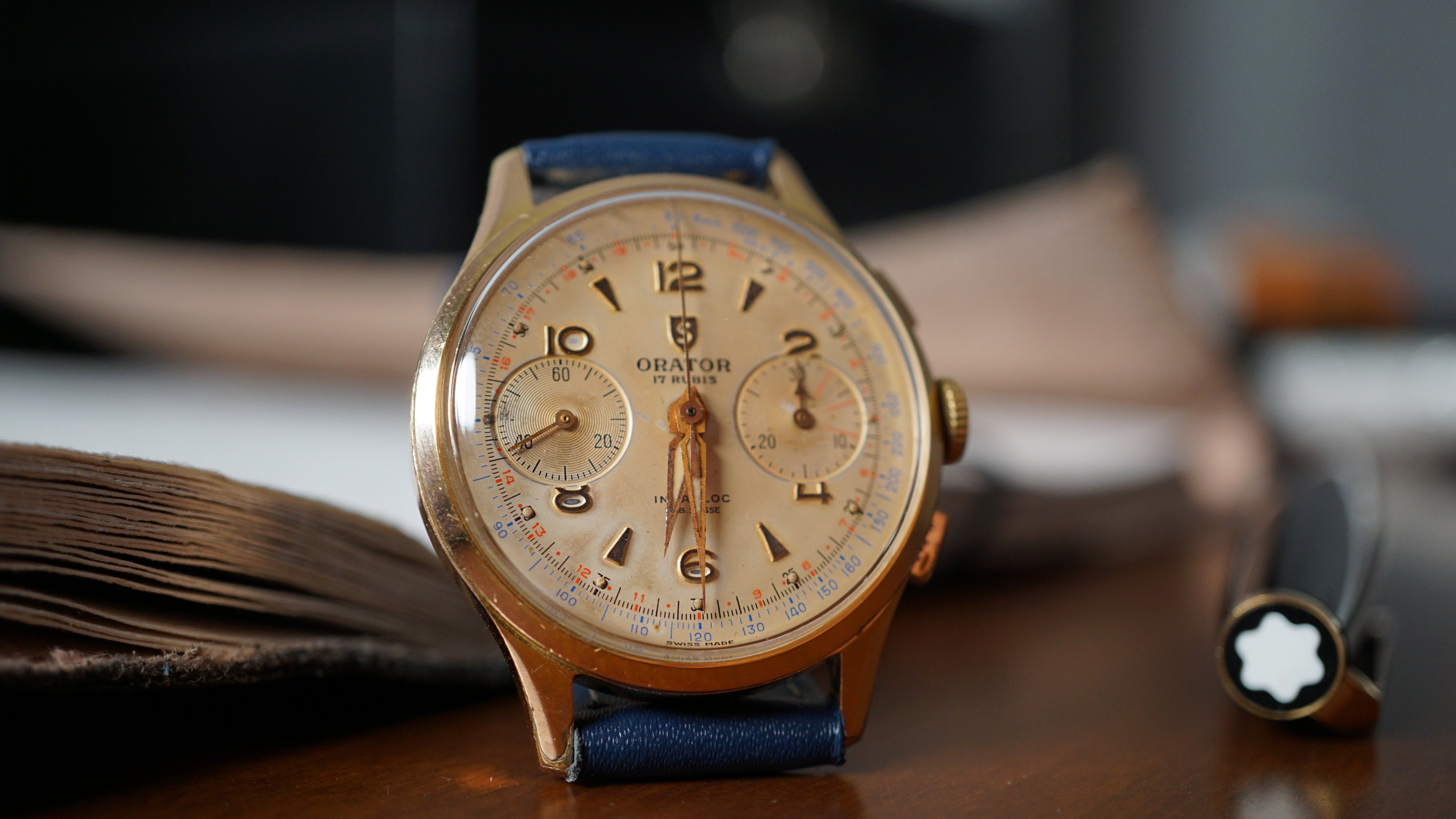 Orator chronograph champagne Tropical Gentlemen