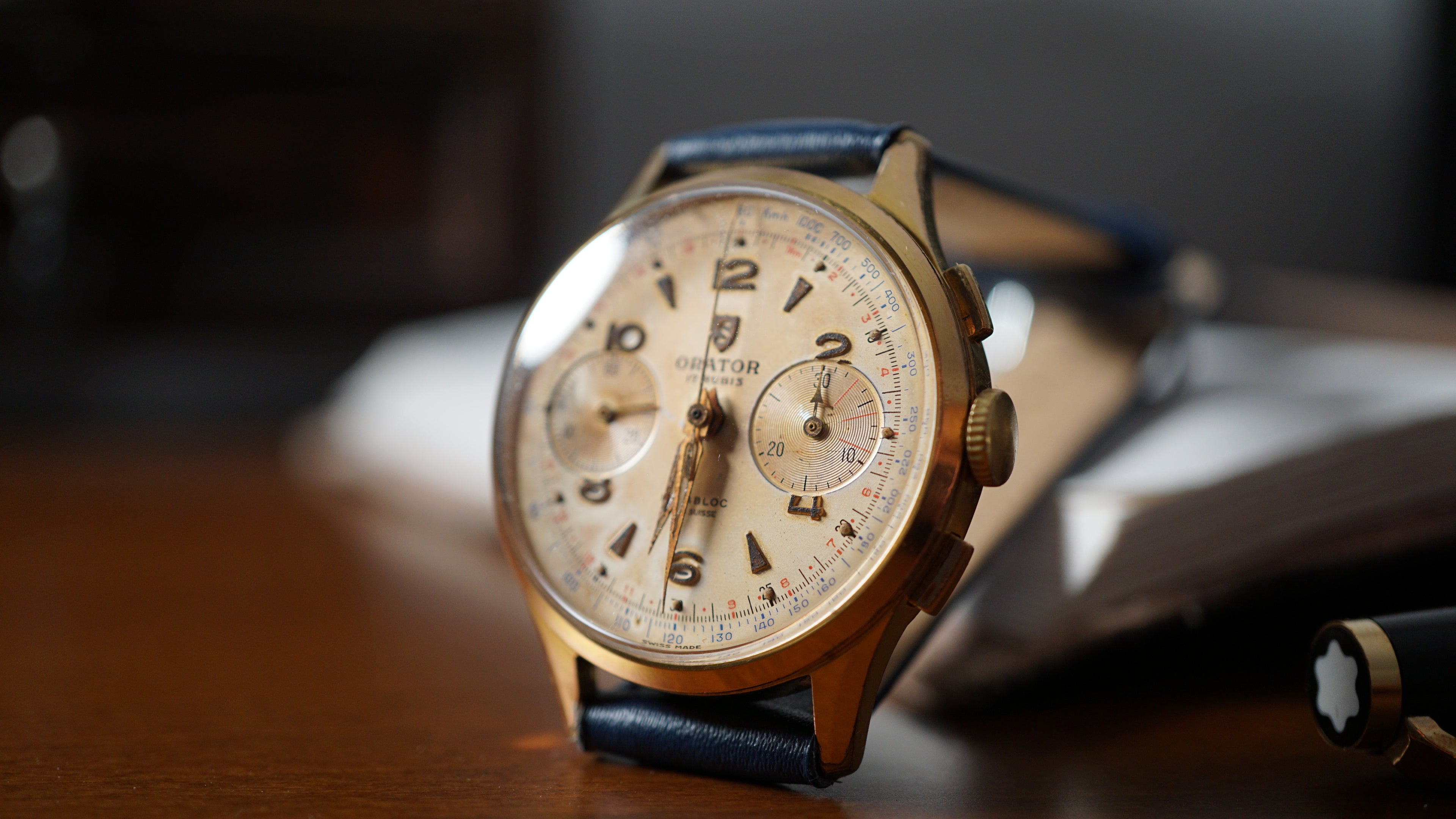 Orator chronograph champagne Tropical Gentlemen