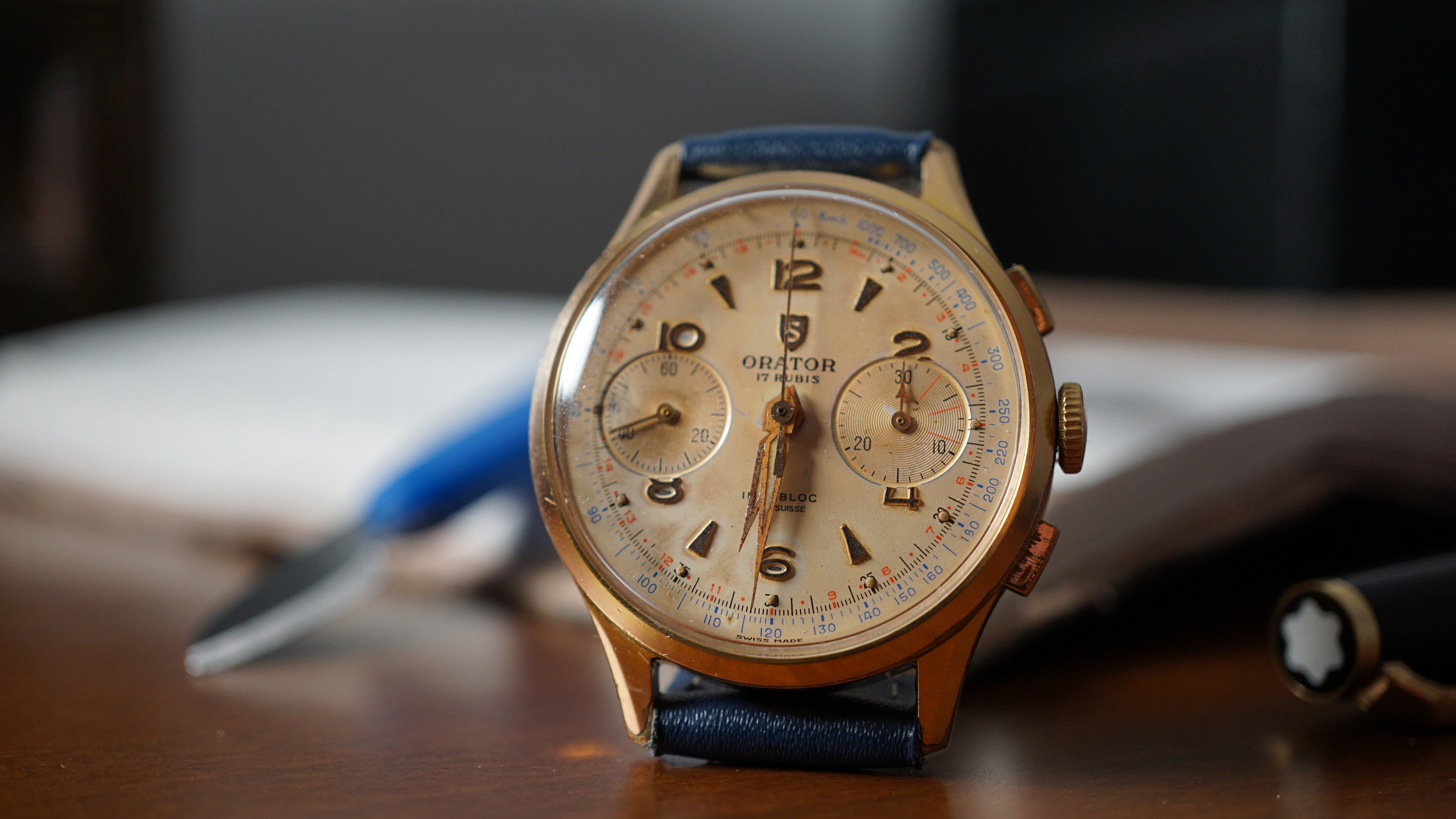 Orator chronograph champagne Tropical Gentlemen