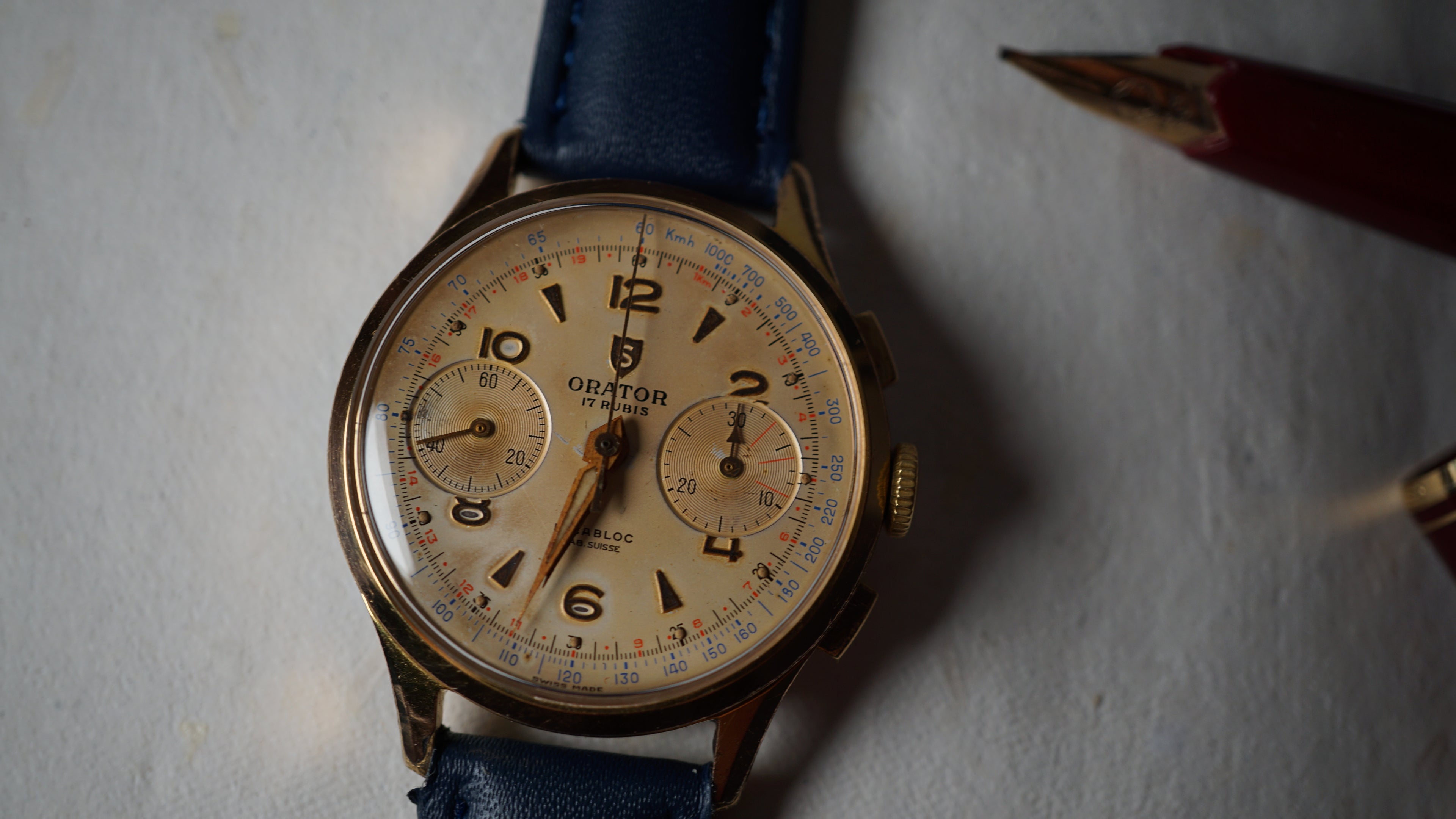 Orator chronograph champagne Tropical Gentlemen