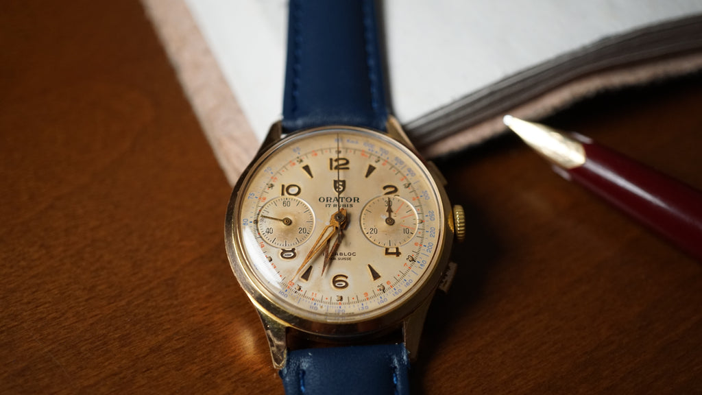 Orator chronograph champagne Tropical Gentlemen