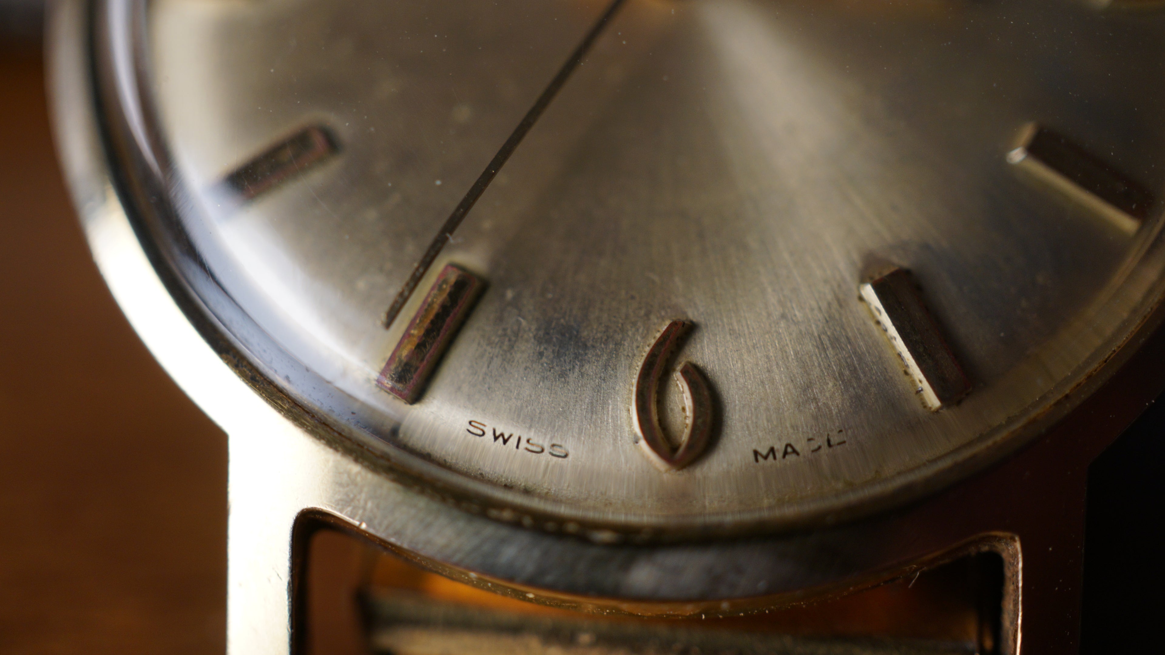 oris goldplated  Vintage Champagne Dial – Relógio Mecânico 17 Jewels
