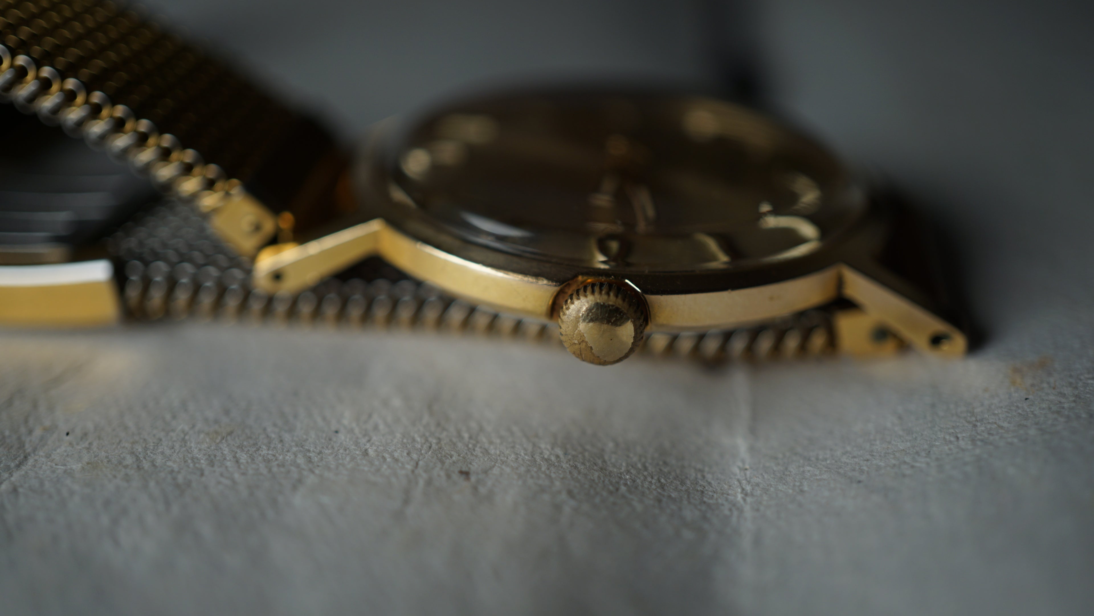oris goldplated  Vintage Champagne Dial – Relógio Mecânico 17 Jewels