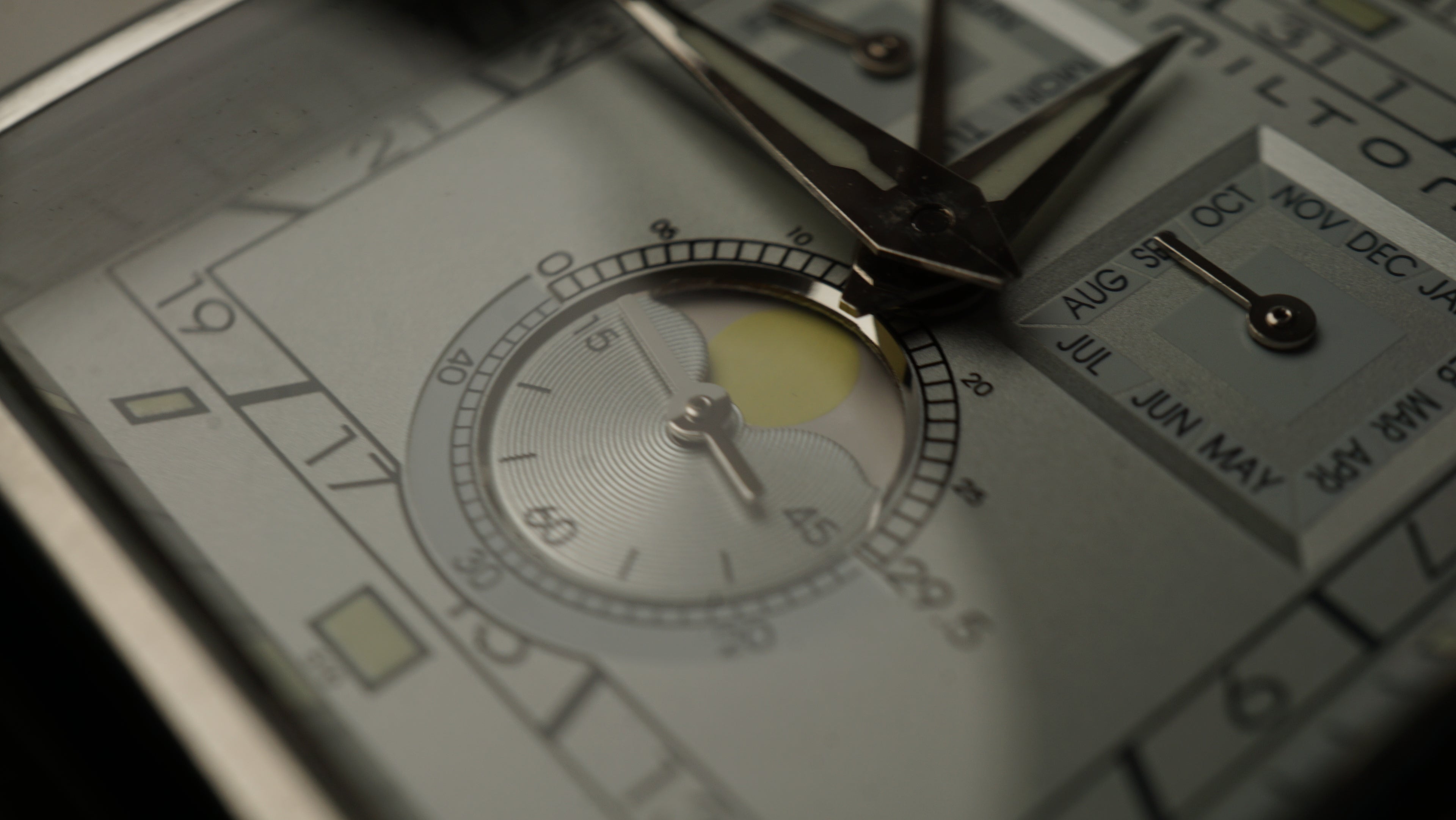 Hamilton Torrent Moonphase Chronograph – Rare Square Case