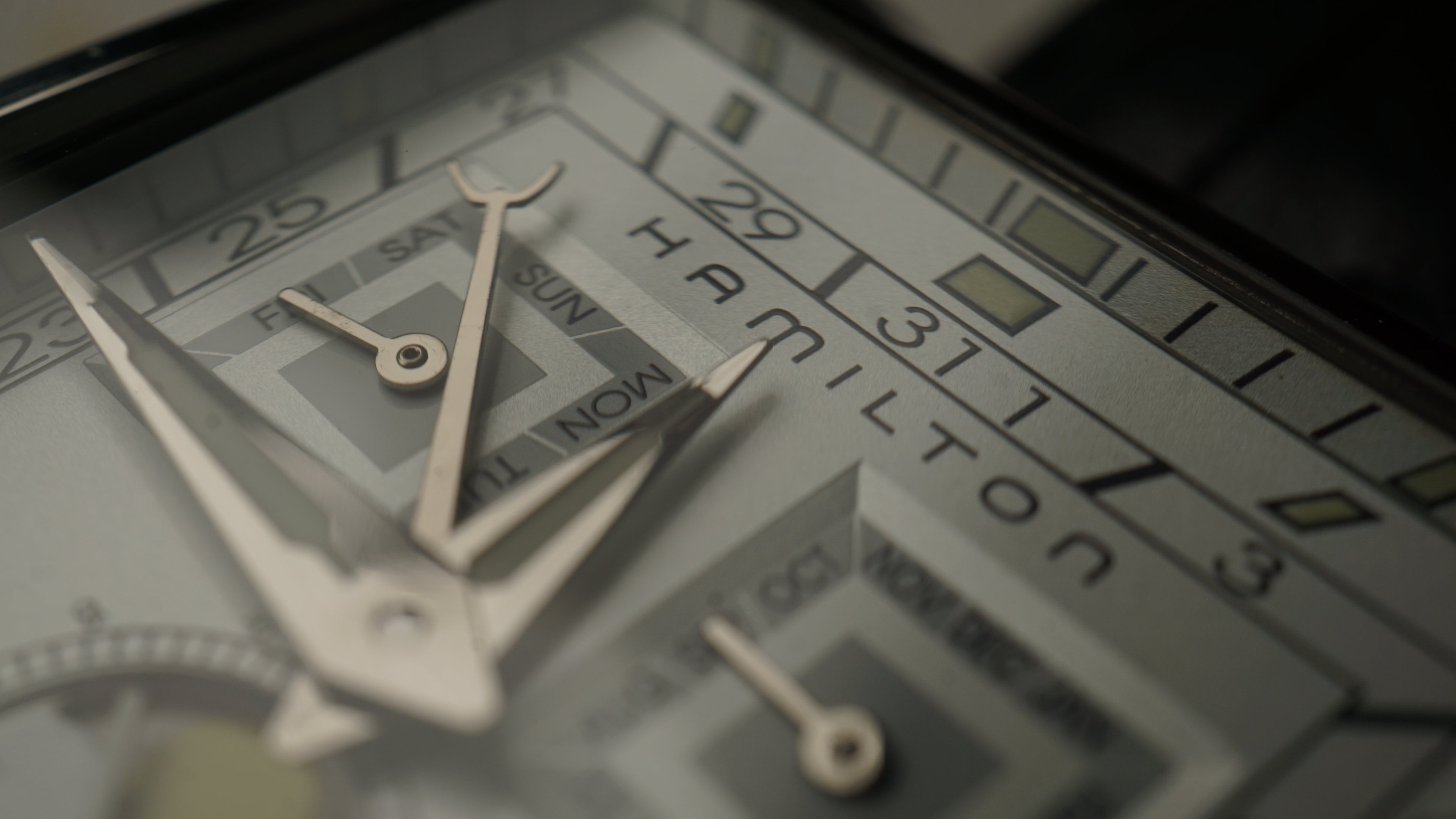 Hamilton Torrent Moonphase Chronograph – Rare Square Case