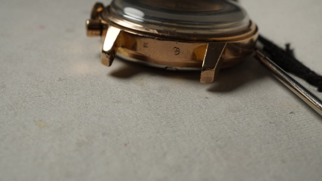 Chronograph swiss Incabloc telemeter Pilot 50s