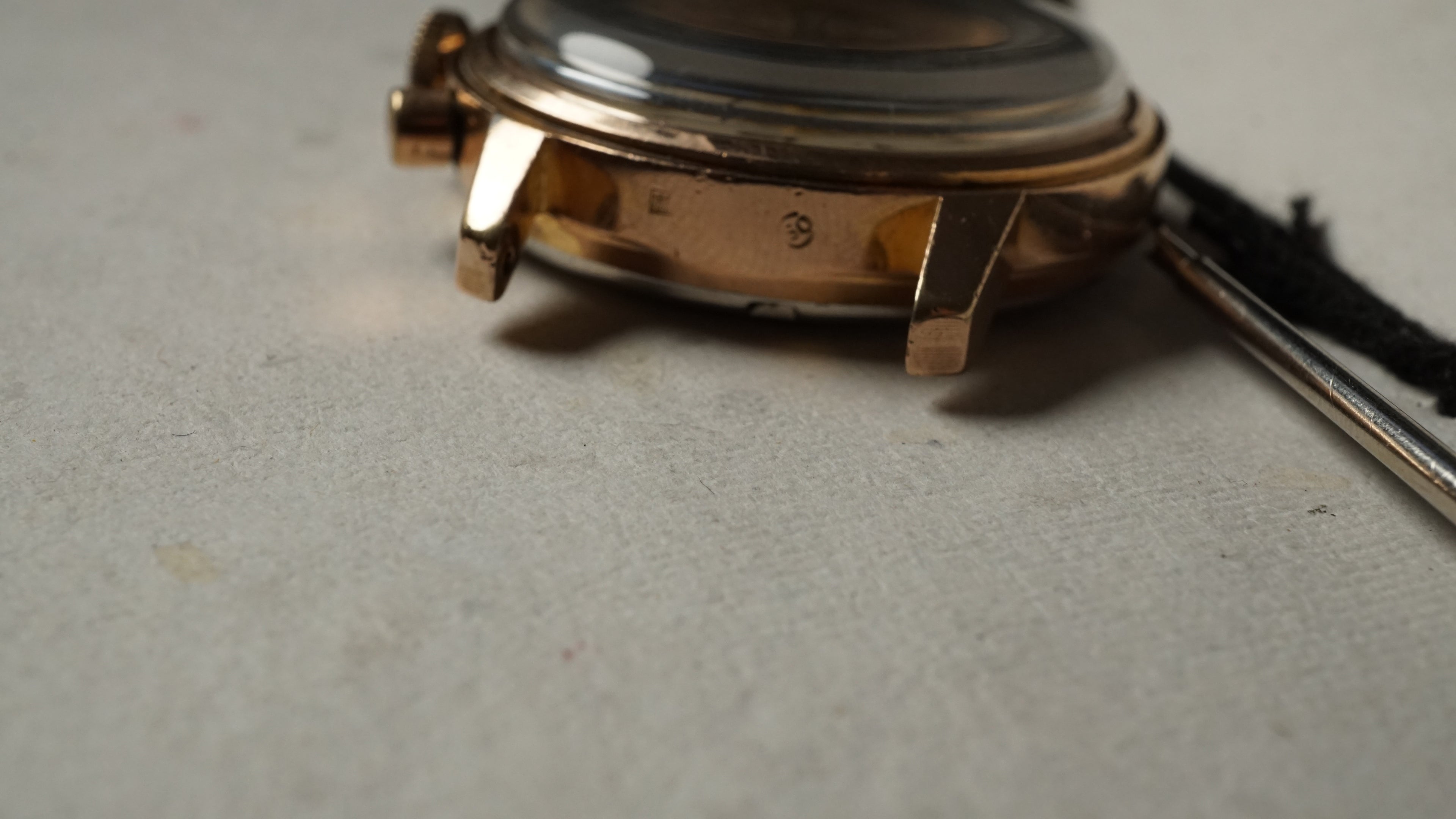 Chronograph swiss Incabloc telemeter Pilot 50s