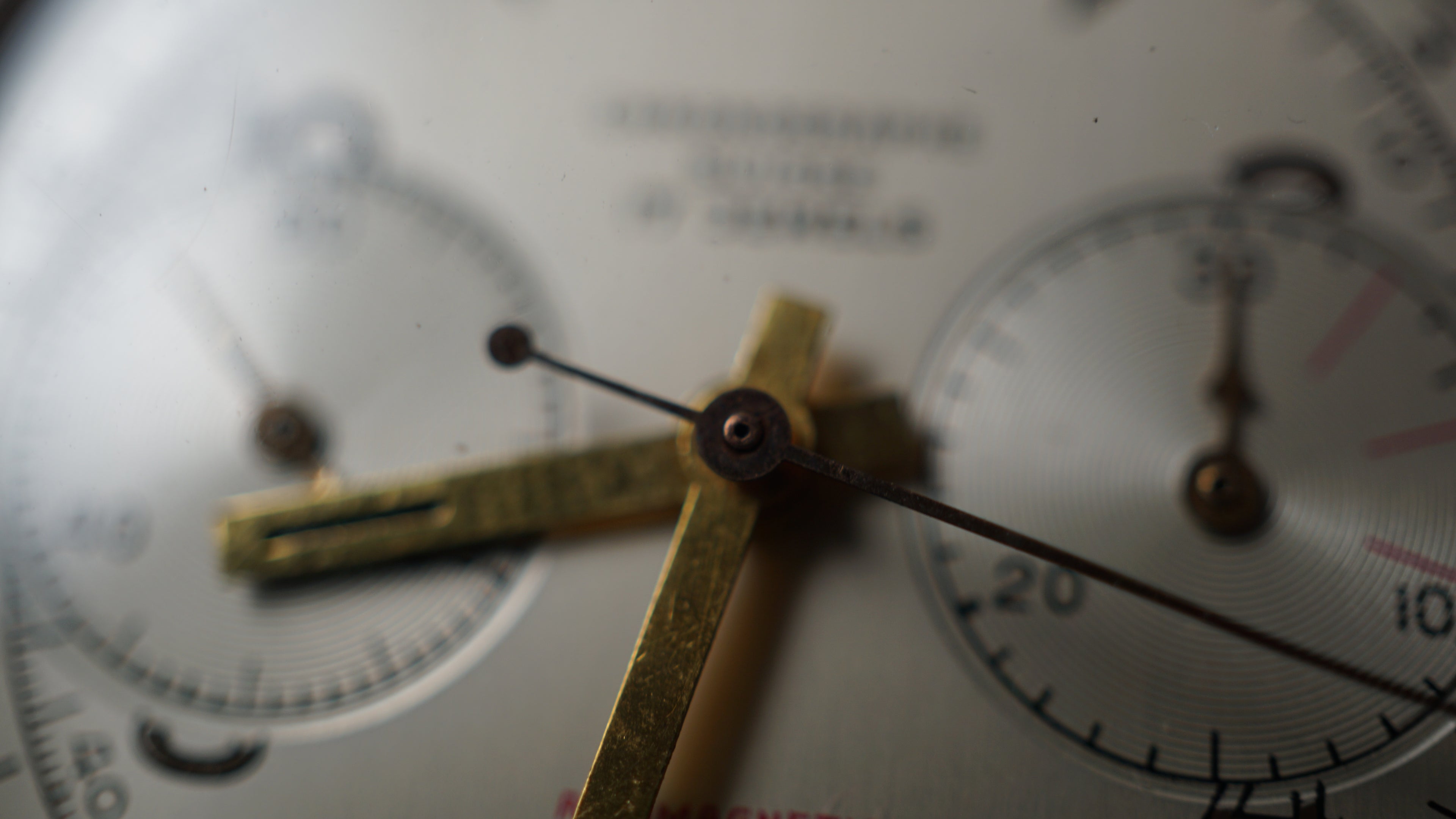 Chronograph swiss Incabloc telemeter Pilot 50s