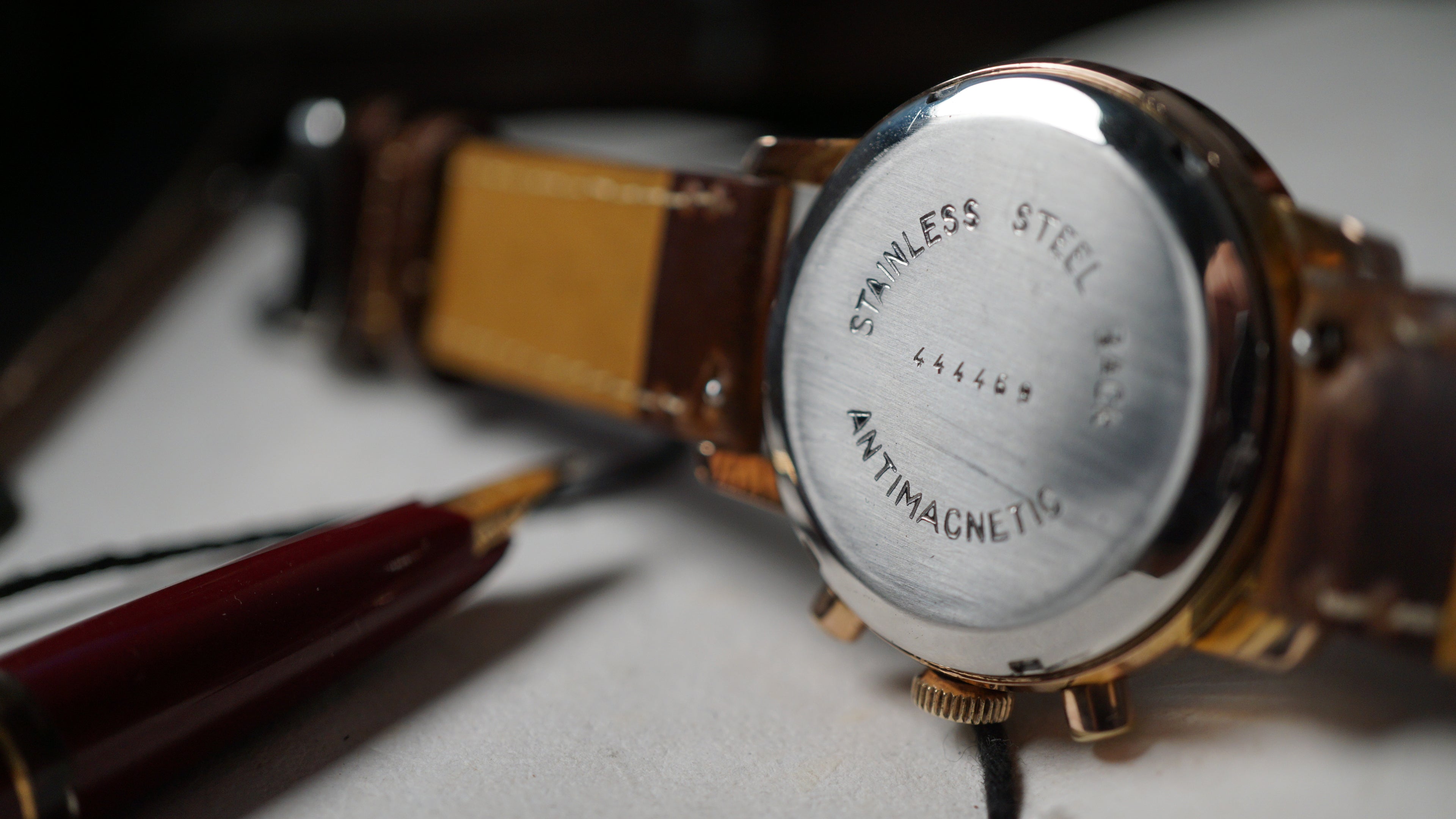 Chronograph swiss Incabloc telemeter Pilot 50s