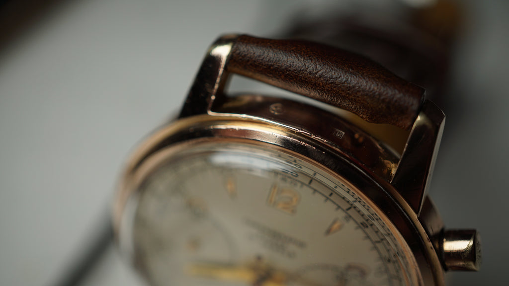 Chronograph swiss Incabloc telemeter Pilot 50s